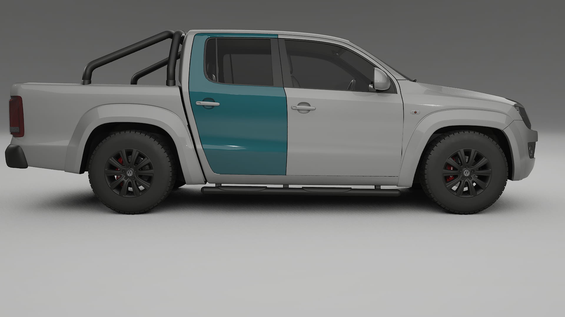 Pellicola Protettiva per Vernice VW Amarok 2H | Kit Completo CrystalGuard PPF Trasparente Pretagliato