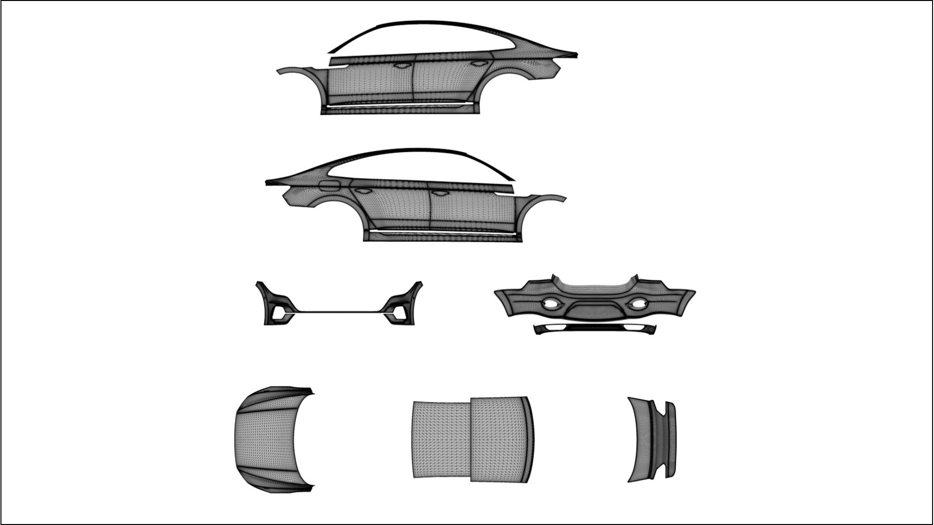 Pellicola Protettiva per Vernice VW Arteon R 3H prefacelift | Kit Completo CrystalGuard PPF Trasparente Pretagliato