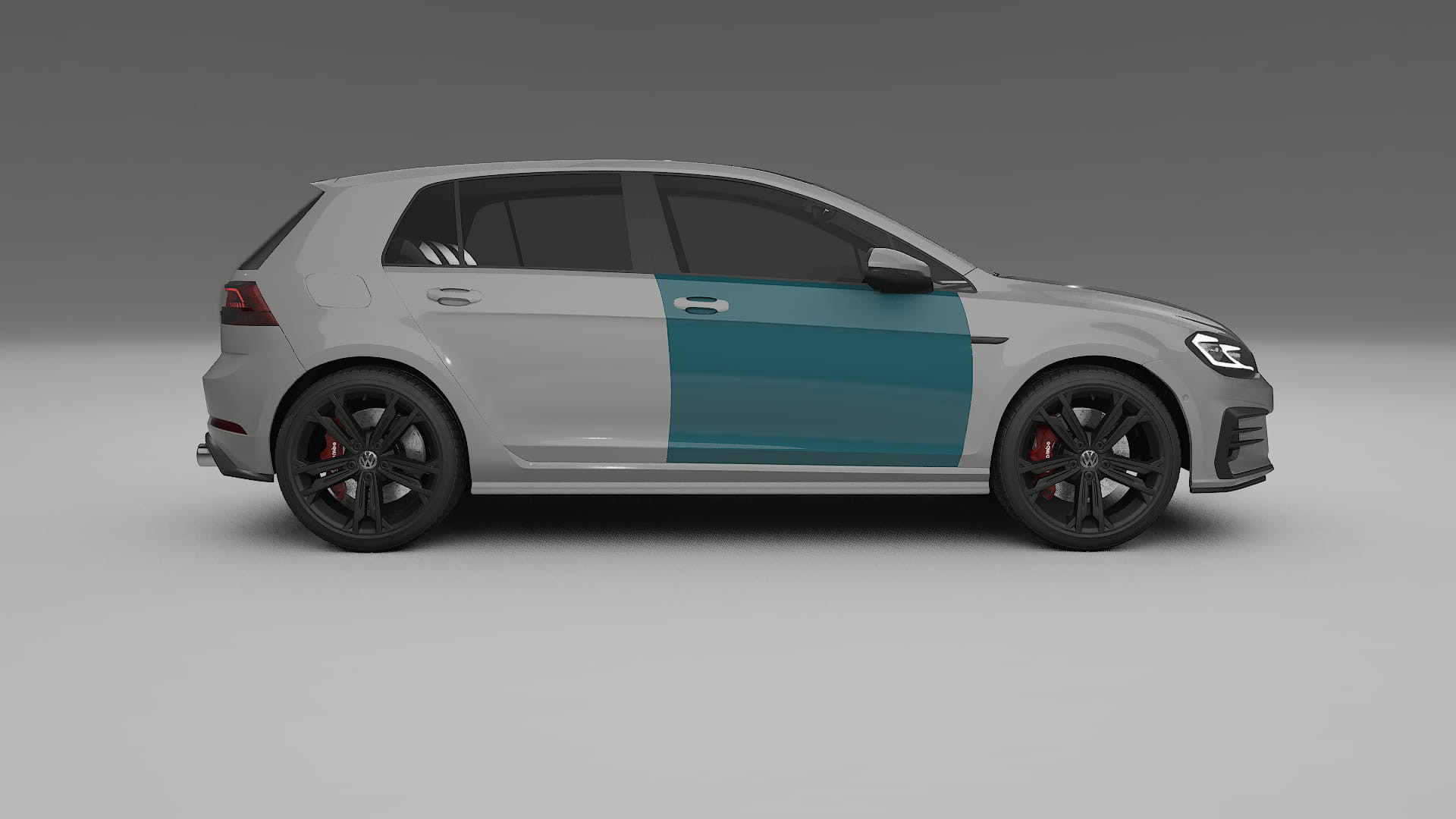 Pellicola Protettiva per Vernice VW Golf Mk7 | Kit Completo CrystalGuard PPF Trasparente Pretagliato