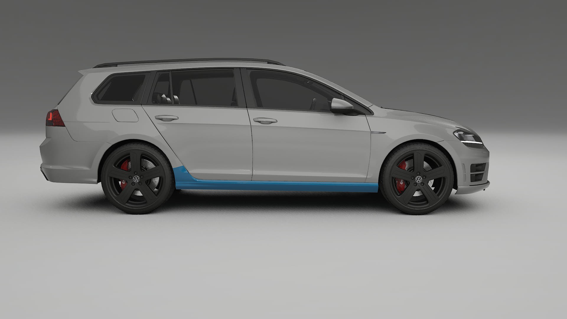 Pellicola Protettiva per Vernice VW Golf Variant Mk7 | Kit Completo CrystalGuard PPF Trasparente Pretagliato