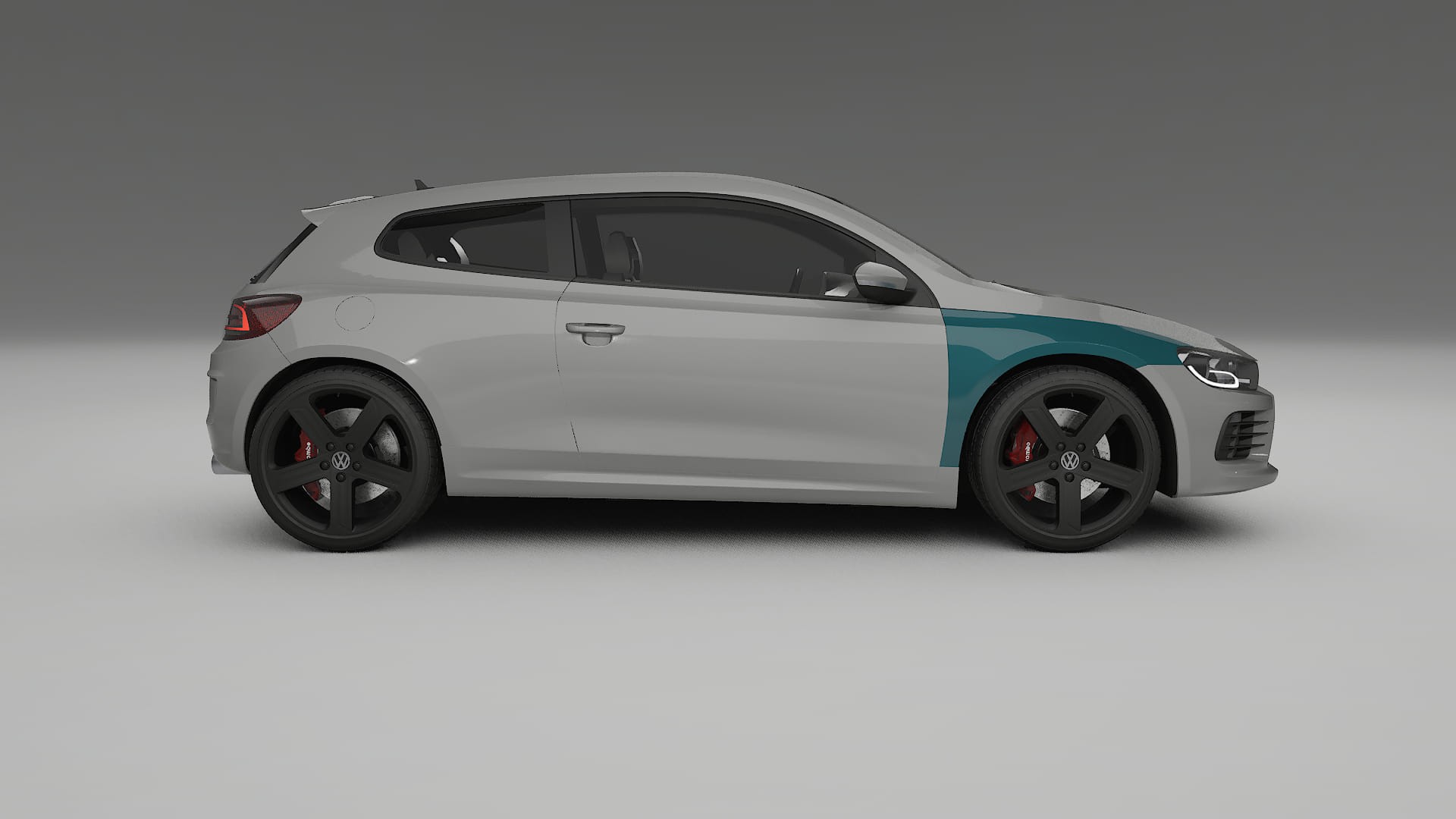 Pellicola Protettiva per Vernice VW Scirocco R III | Kit Completo CrystalGuard PPF Trasparente Pretagliato