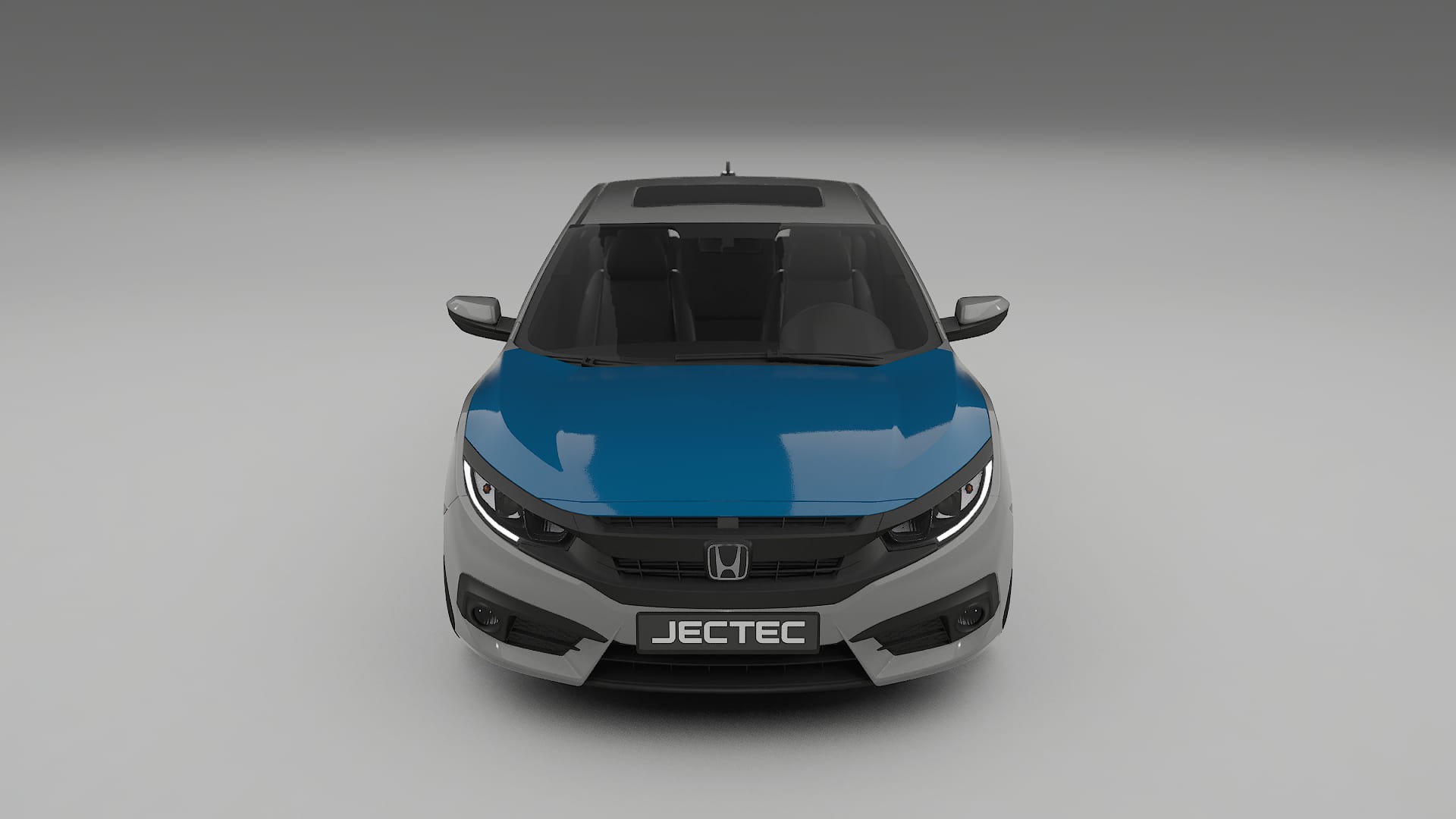 Pellicola Protettiva per Vernice Honda Civic coupe prefacelift | Kit Completo CrystalGuard PPF Trasparente Pretagliato