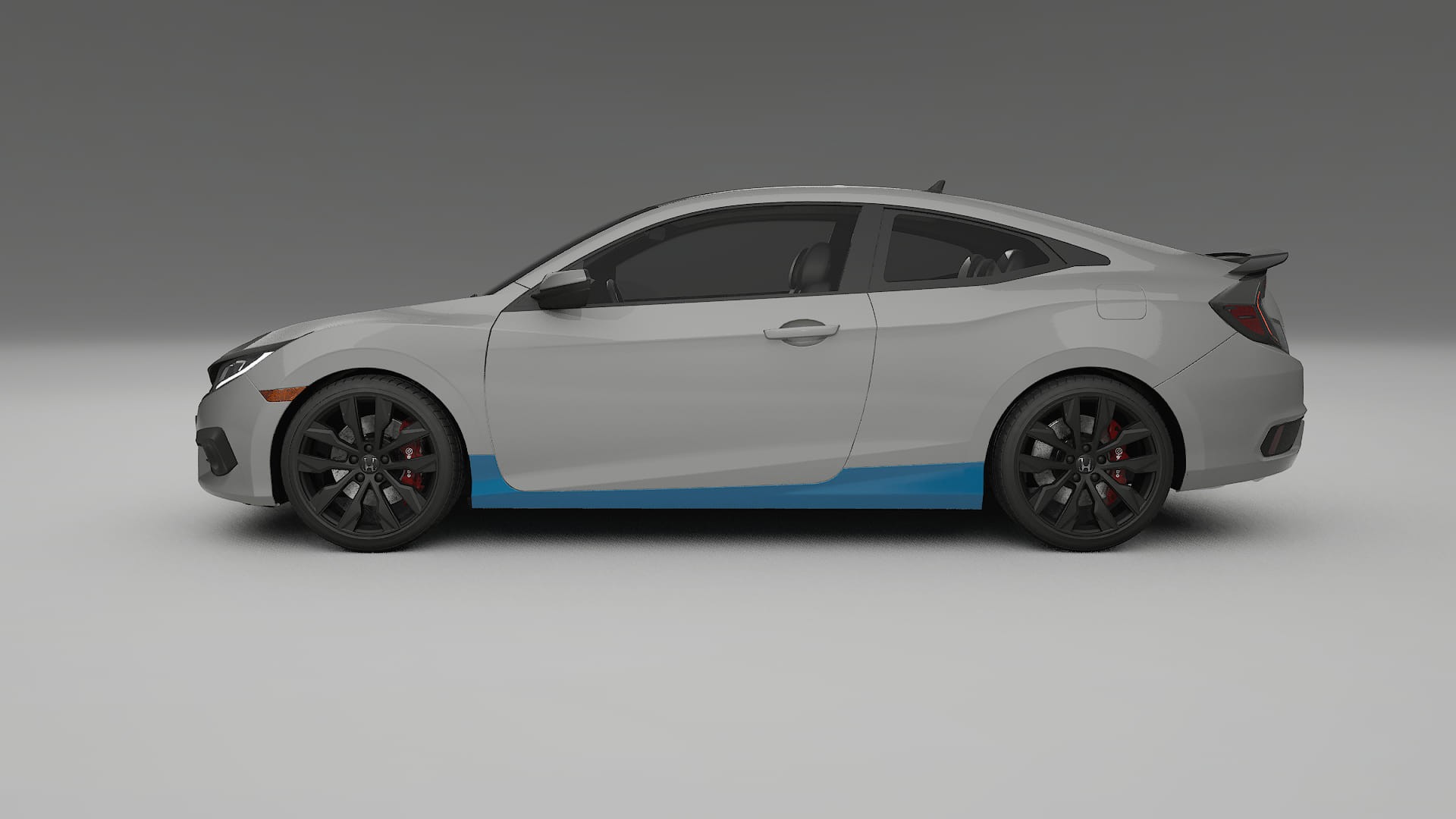 Pellicola Protettiva per Vernice Honda Civic coupe prefacelift | Kit Completo CrystalGuard PPF Trasparente Pretagliato