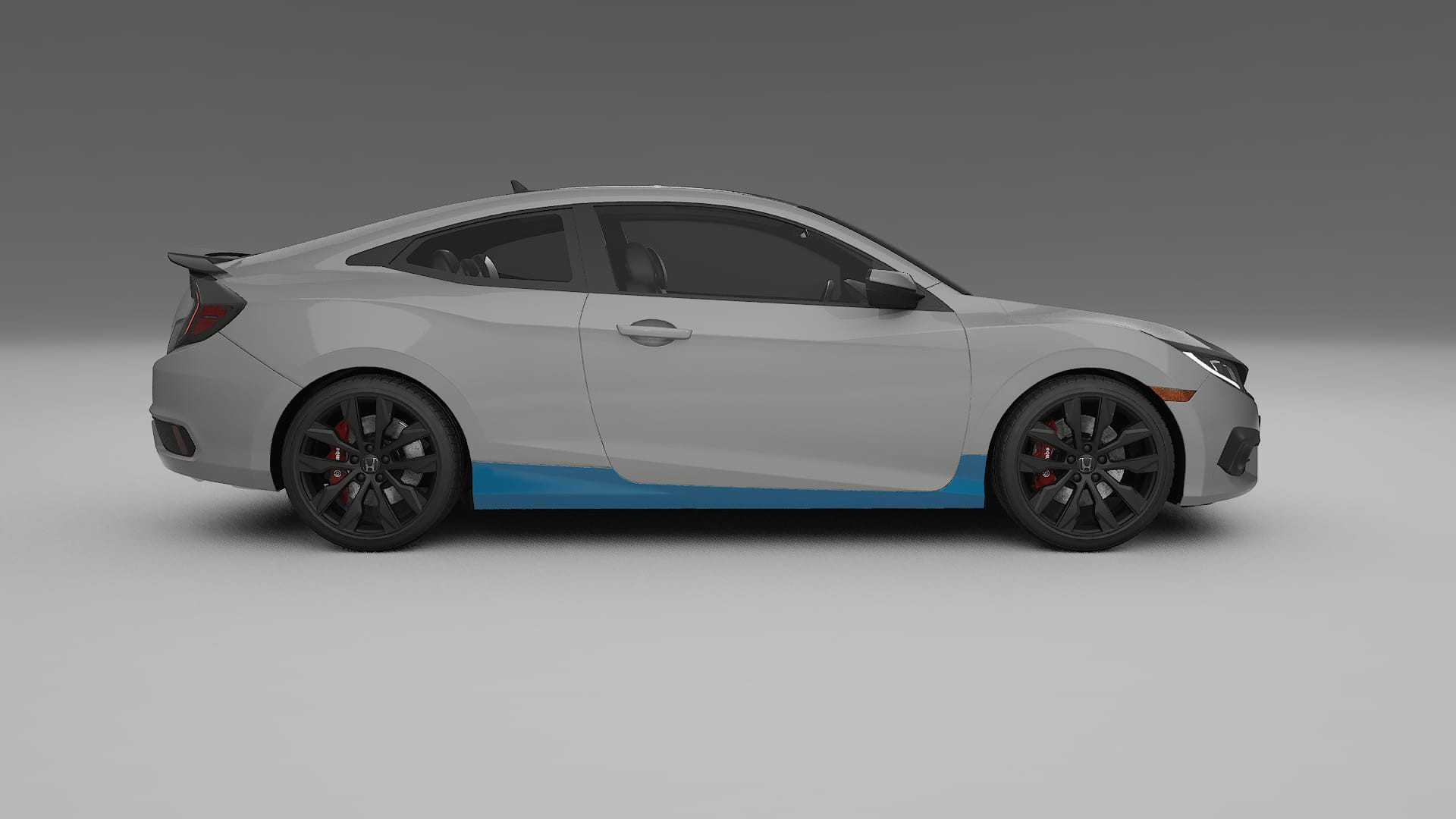 Pellicola Protettiva per Vernice Honda Civic coupe prefacelift | Kit Completo CrystalGuard PPF Trasparente Pretagliato