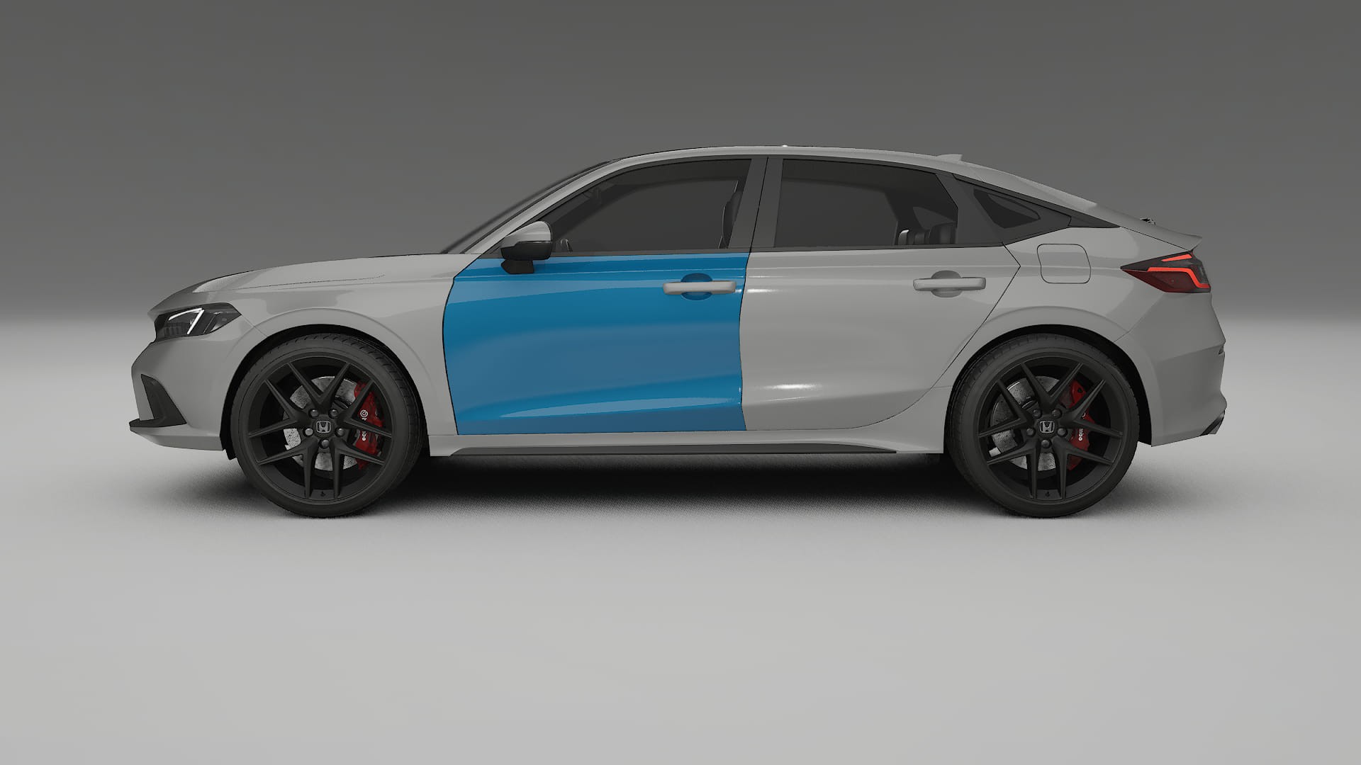 Pellicola Protettiva per Vernice Honda Civic berlina due volumi | Kit Completo CrystalGuard PPF Trasparente Pretagliato