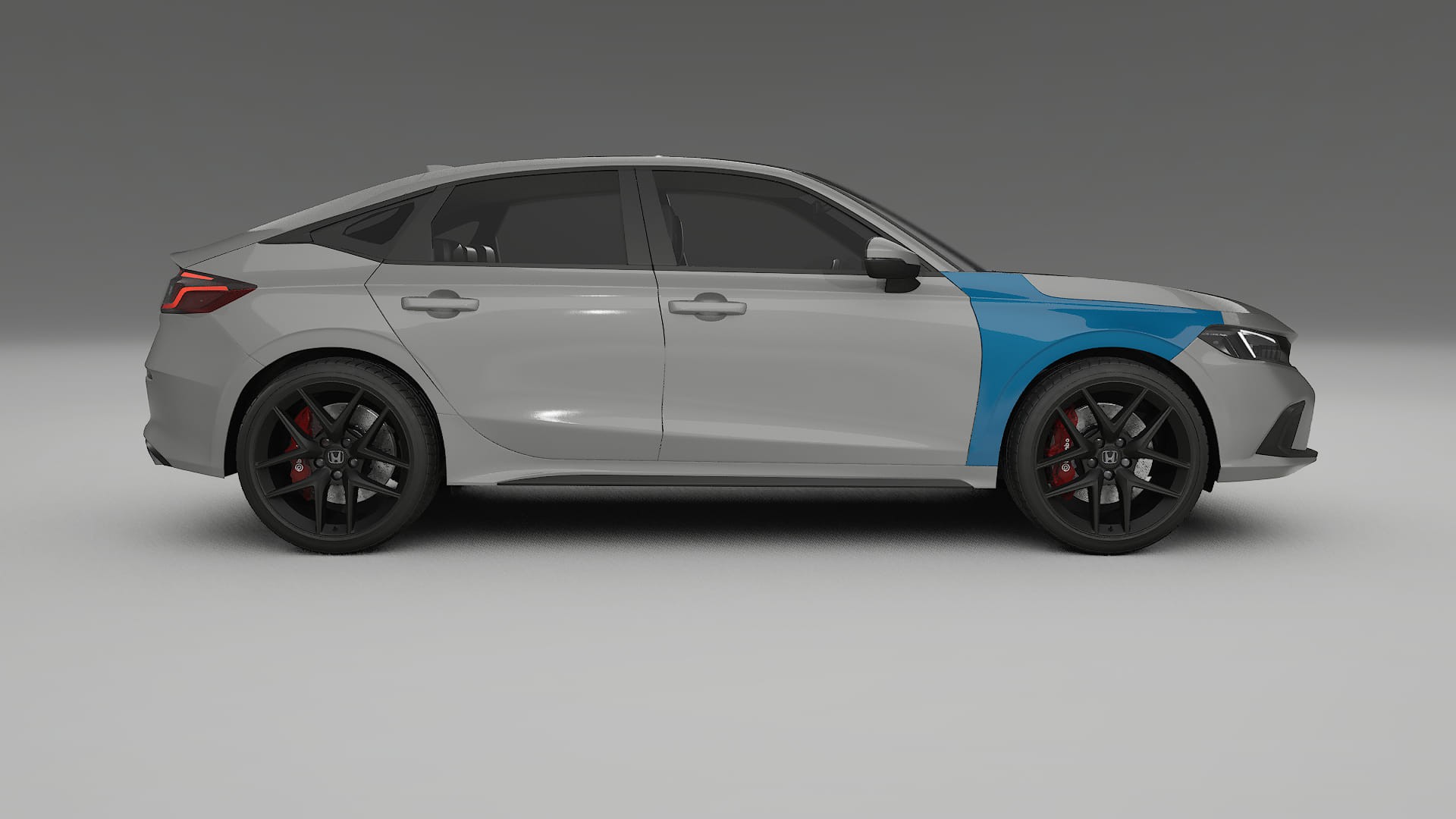 Pellicola Protettiva per Vernice Honda Civic berlina due volumi | Kit Completo CrystalGuard PPF Trasparente Pretagliato