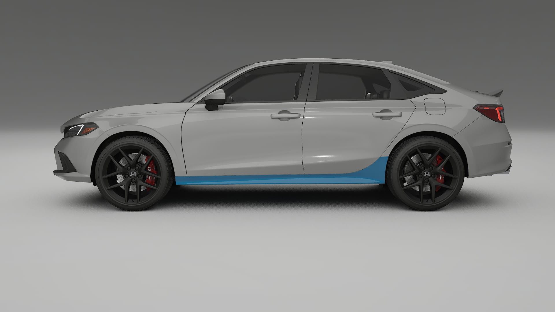 Pellicola Protettiva per Vernice Honda Civic Si | Kit Completo CrystalGuard PPF Trasparente Pretagliato