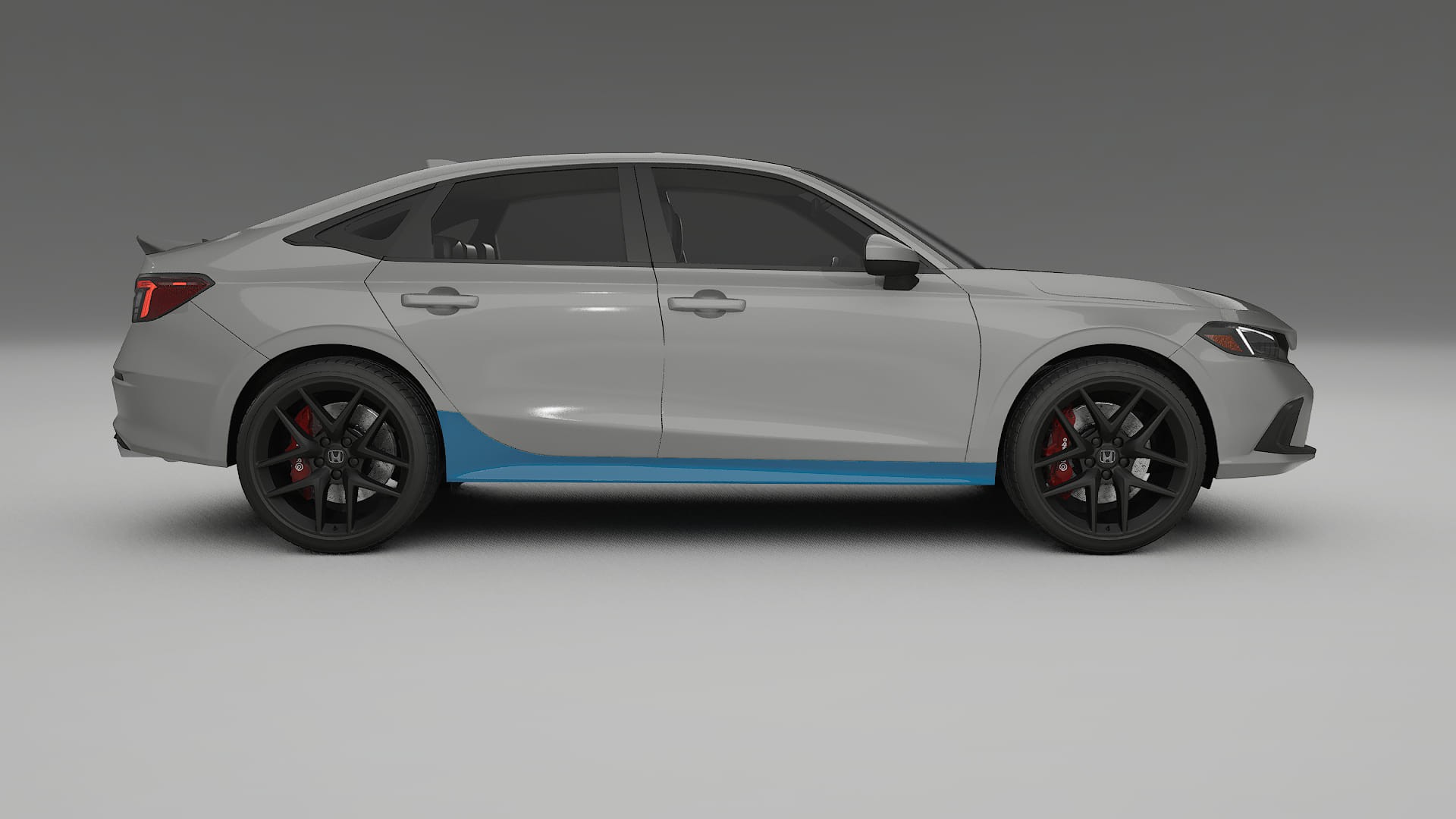 Pellicola Protettiva per Vernice Honda Civic Si | Kit Completo CrystalGuard PPF Trasparente Pretagliato