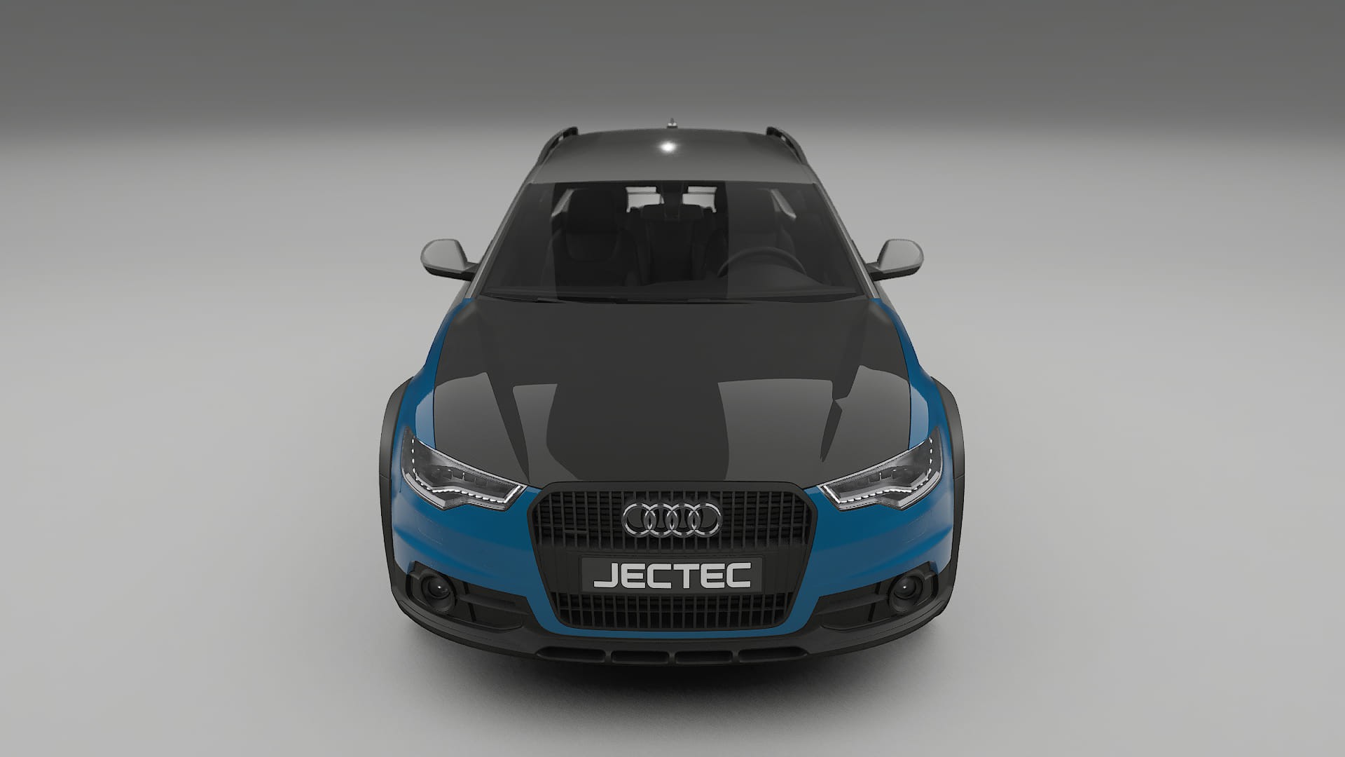 Pellicola Protettiva per Vernice Audi A6 Allroad C7 prefacelift | Kit Anteriore CrystalGuard con Cofano Carbon Look