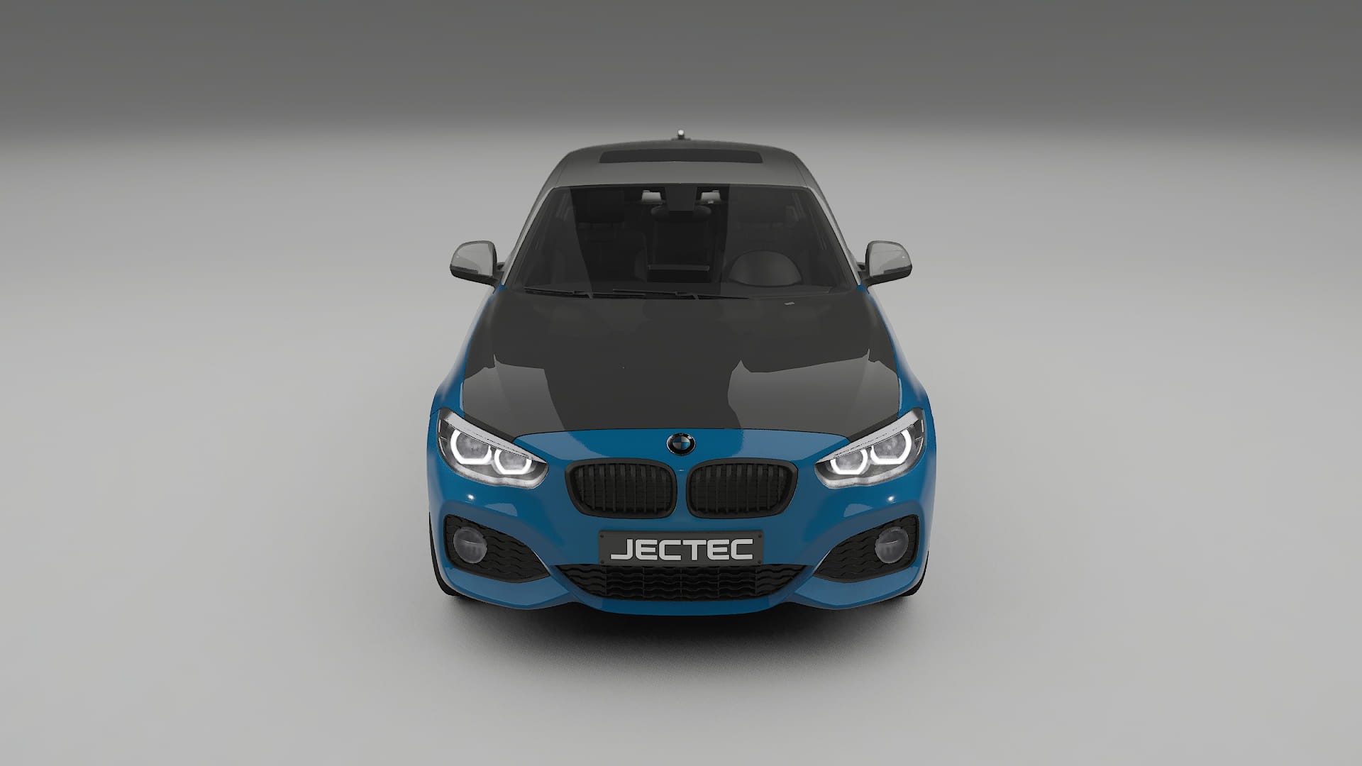Pellicola Protettiva per Vernice BMW 1 F20 facelift | Kit Anteriore CrystalGuard con Cofano Carbon Look
