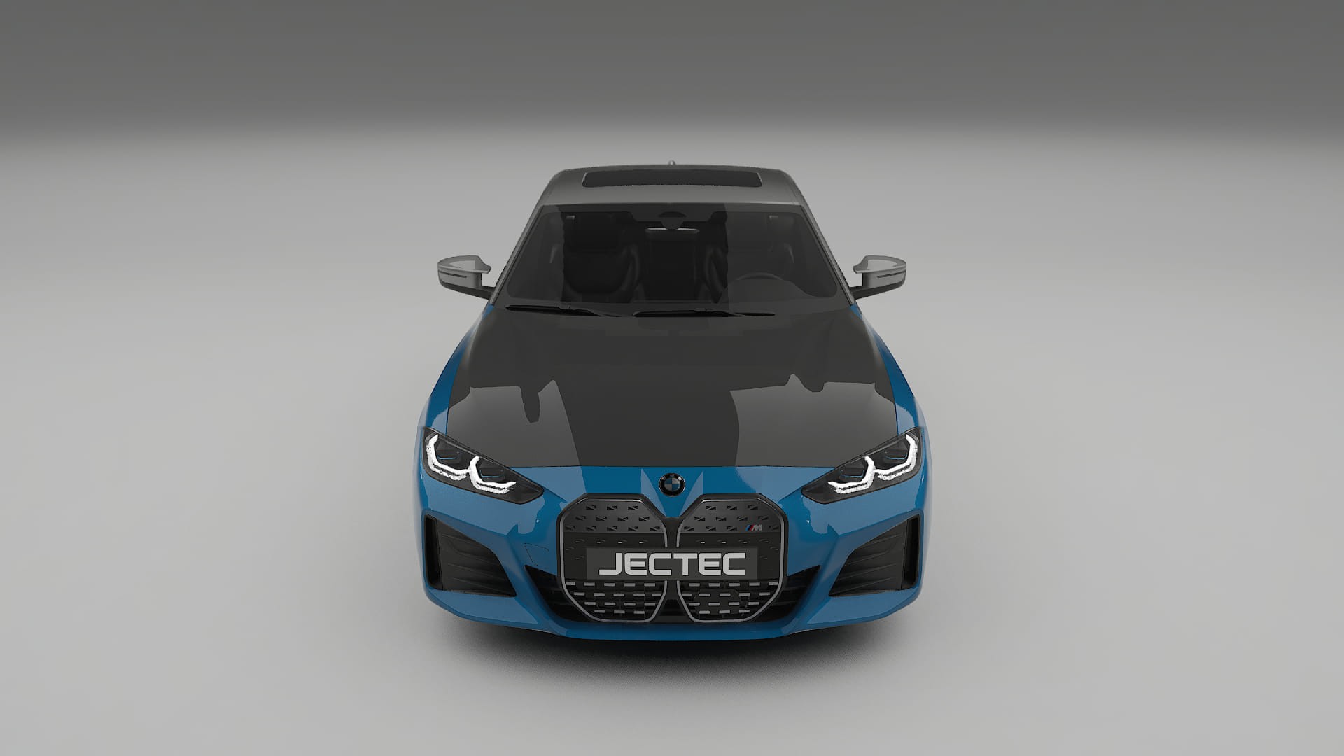 Pellicola Protettiva per Vernice BMW I4 G26 M-Package | Kit Anteriore CrystalGuard con Cofano Carbon Look