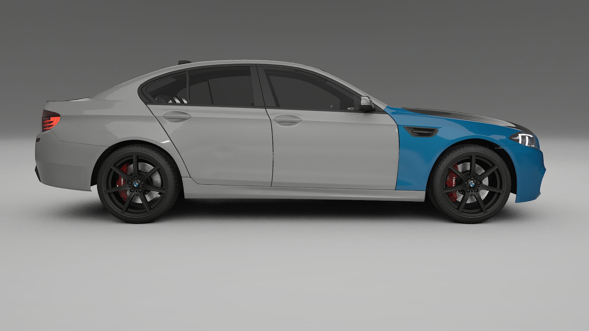 Pellicola Protettiva per Vernice BMW M5 F10 | Kit Anteriore CrystalGuard con Cofano Carbon Look