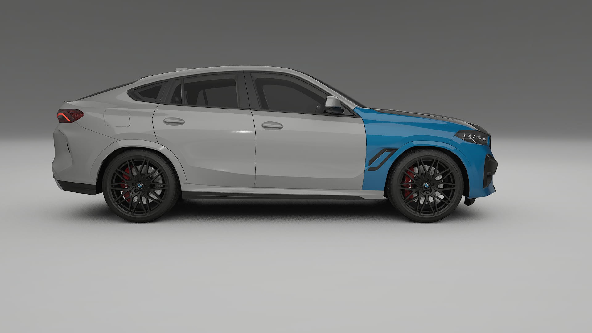 Pellicola Protettiva per Vernice BMW X6 F96 Competition | Kit Anteriore CrystalGuard con Cofano Carbon Look