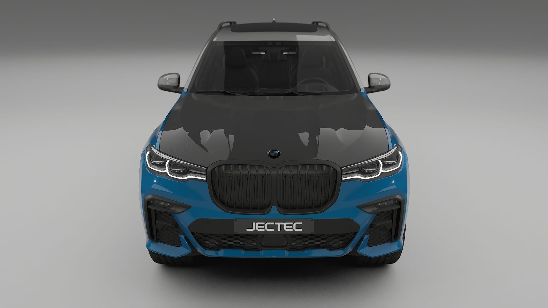 Pellicola Protettiva per Vernice BMW X7 M G07 | Kit Anteriore CrystalGuard con Cofano Carbon Look