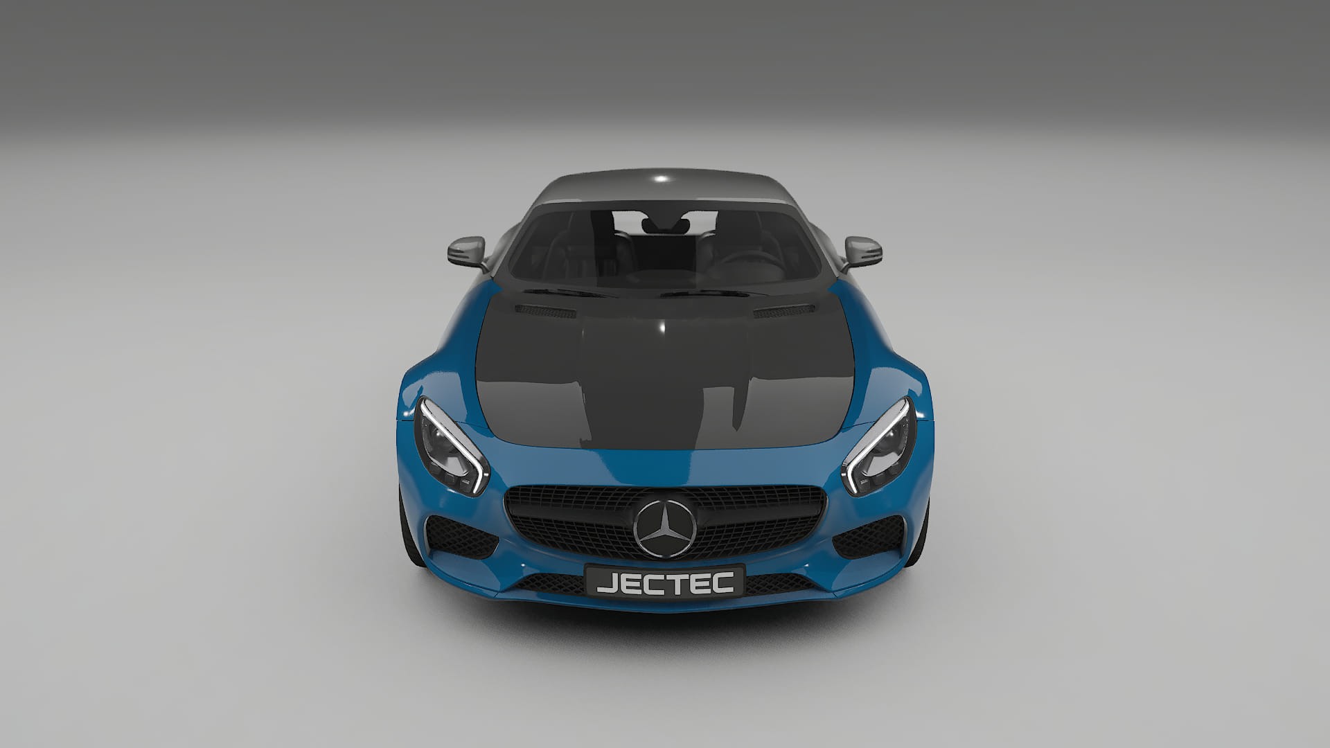 Pellicola Protettiva per Vernice Mercedes AMG GT C190 coupe | Kit Anteriore CrystalGuard con Cofano Carbon Look