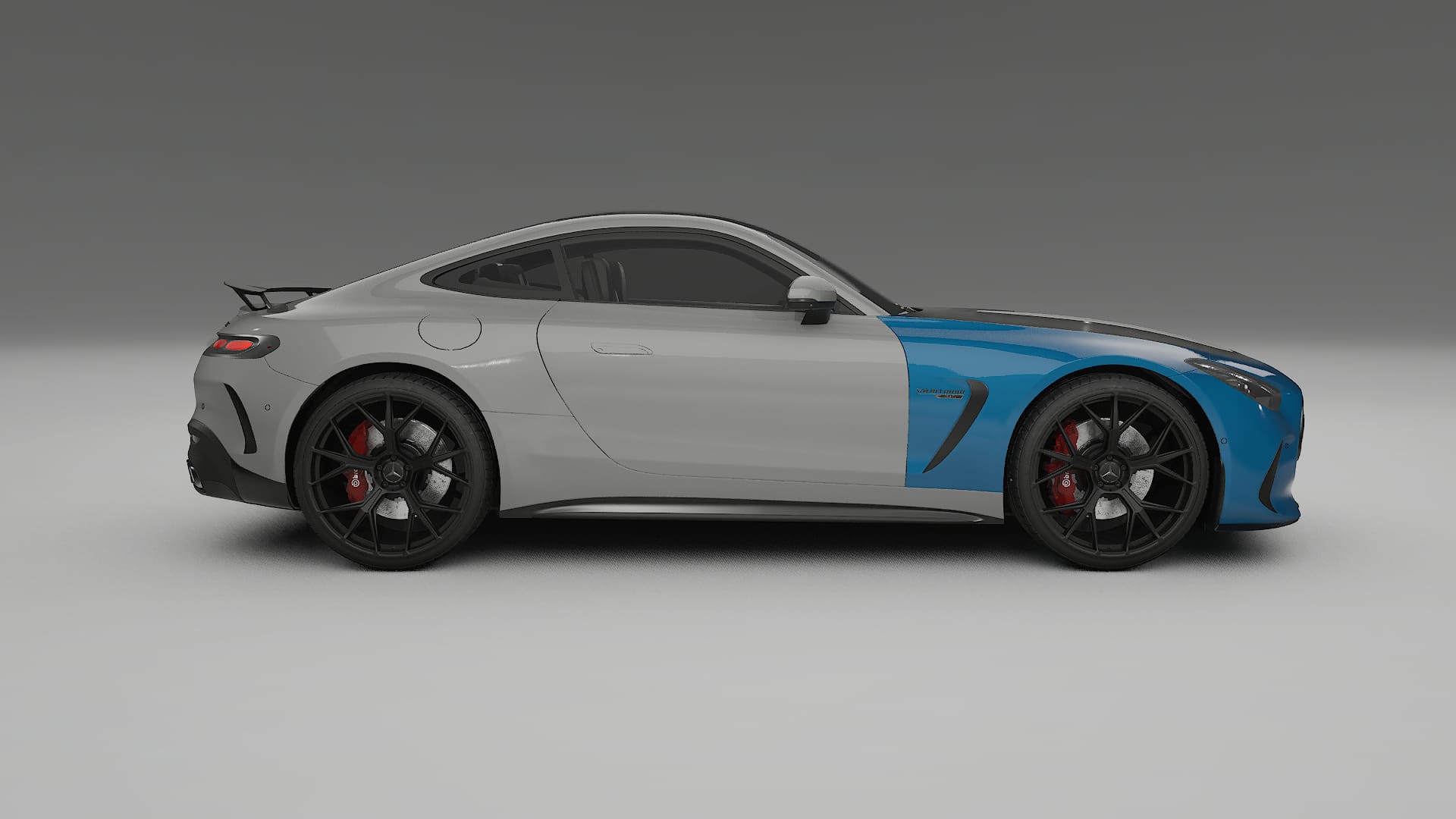 Pellicola Protettiva per Vernice Mercedes AMG GT coupe C192 | Kit Anteriore CrystalGuard con Cofano Carbon Look