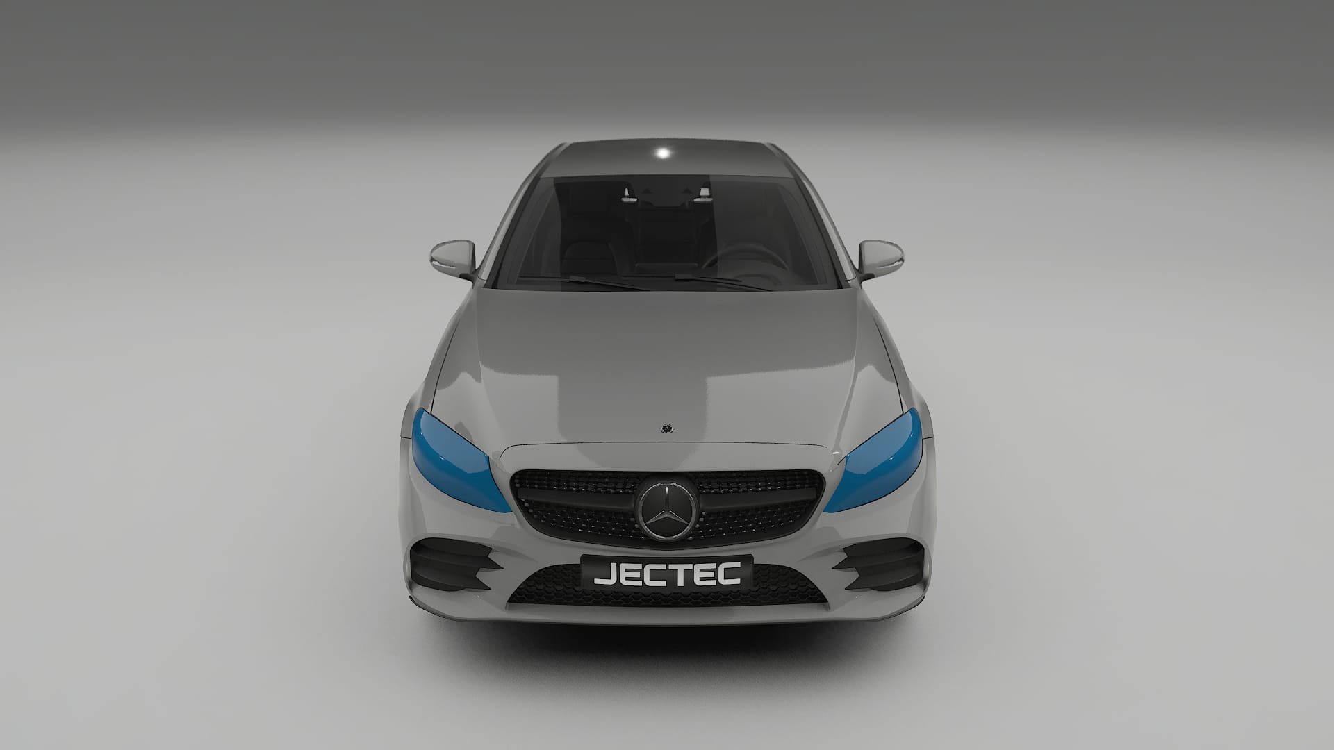 Pellicola Protettiva per Vernice Mercedes C-class W205 AMG berlina | Kit Anteriore CrystalGuard con Cofano Carbon Look