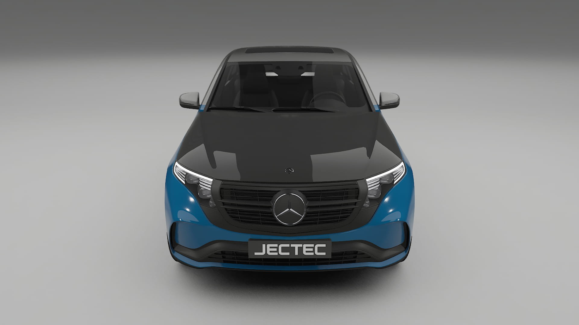 Pellicola Protettiva per Vernice Mercedes EQC AMG | Kit Anteriore CrystalGuard con Cofano Carbon Look