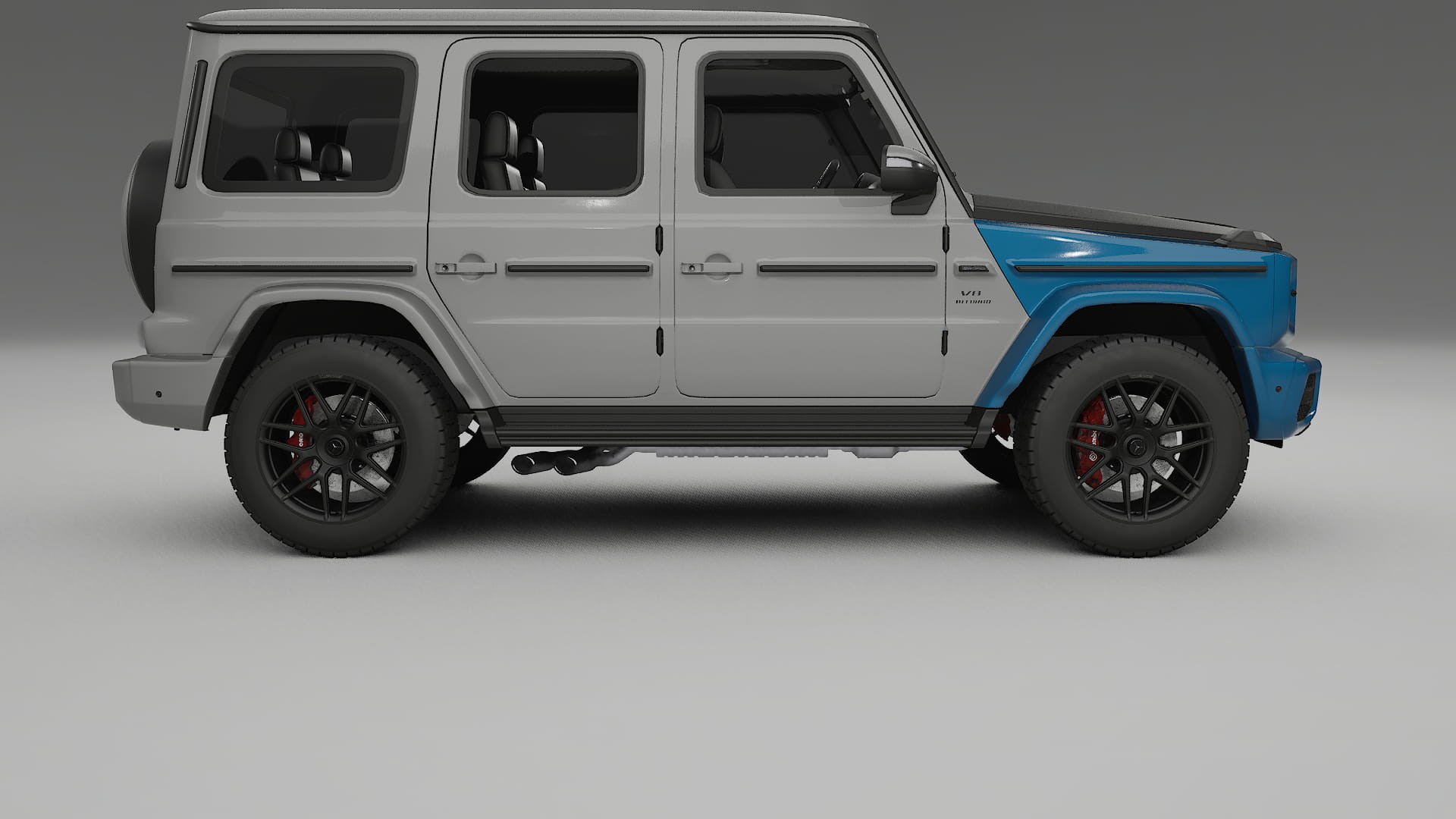 Pellicola Protettiva per Vernice Mercedes G63 AMG W463A | Kit Anteriore CrystalGuard con Cofano Carbon Look