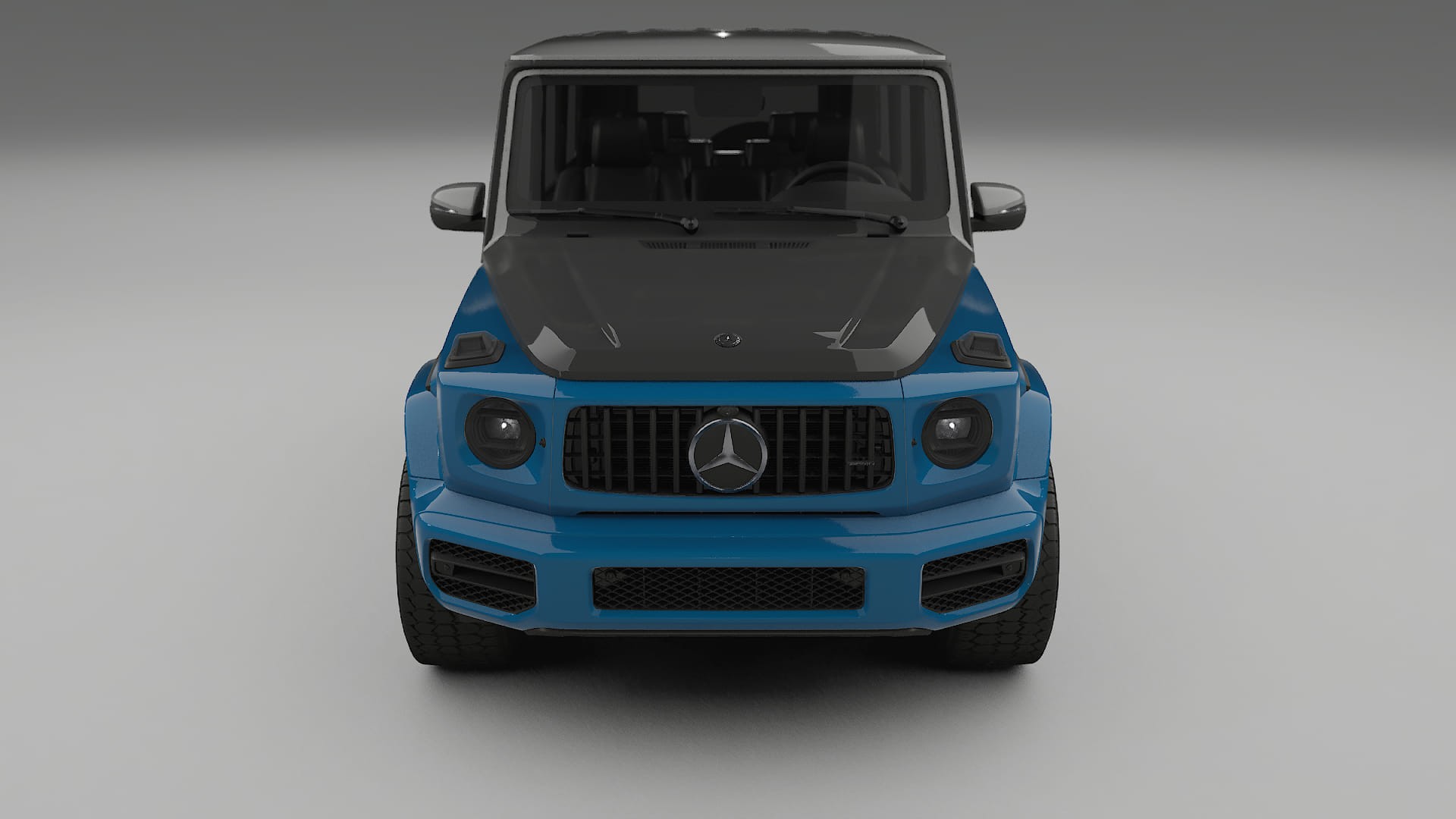 Pellicola Protettiva per Vernice Mercedes G63 AMG W463A | Kit Anteriore CrystalGuard con Cofano Carbon Look