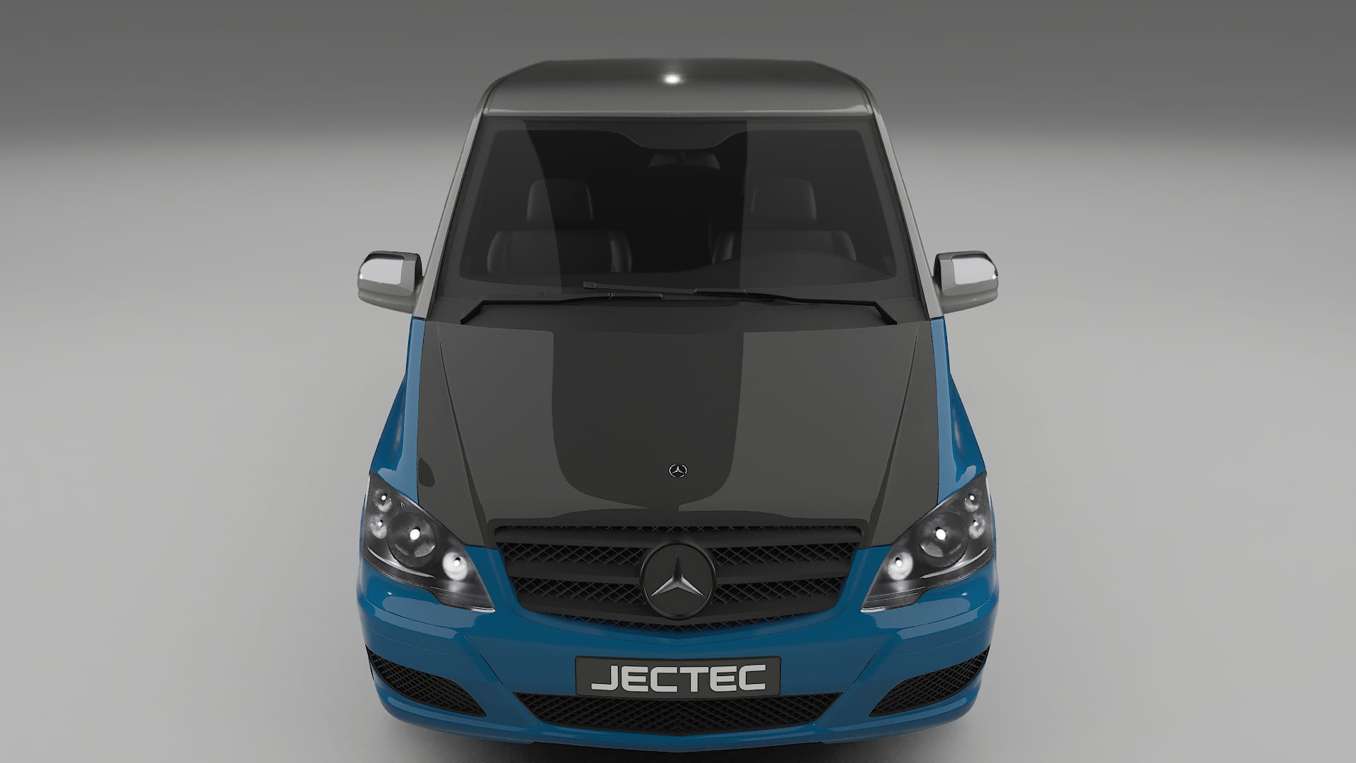 Pellicola Protettiva per Vernice Mercedes Viano Extralungo W439 Facelift | Kit Anteriore CrystalGuard con Cofano Carbon Look