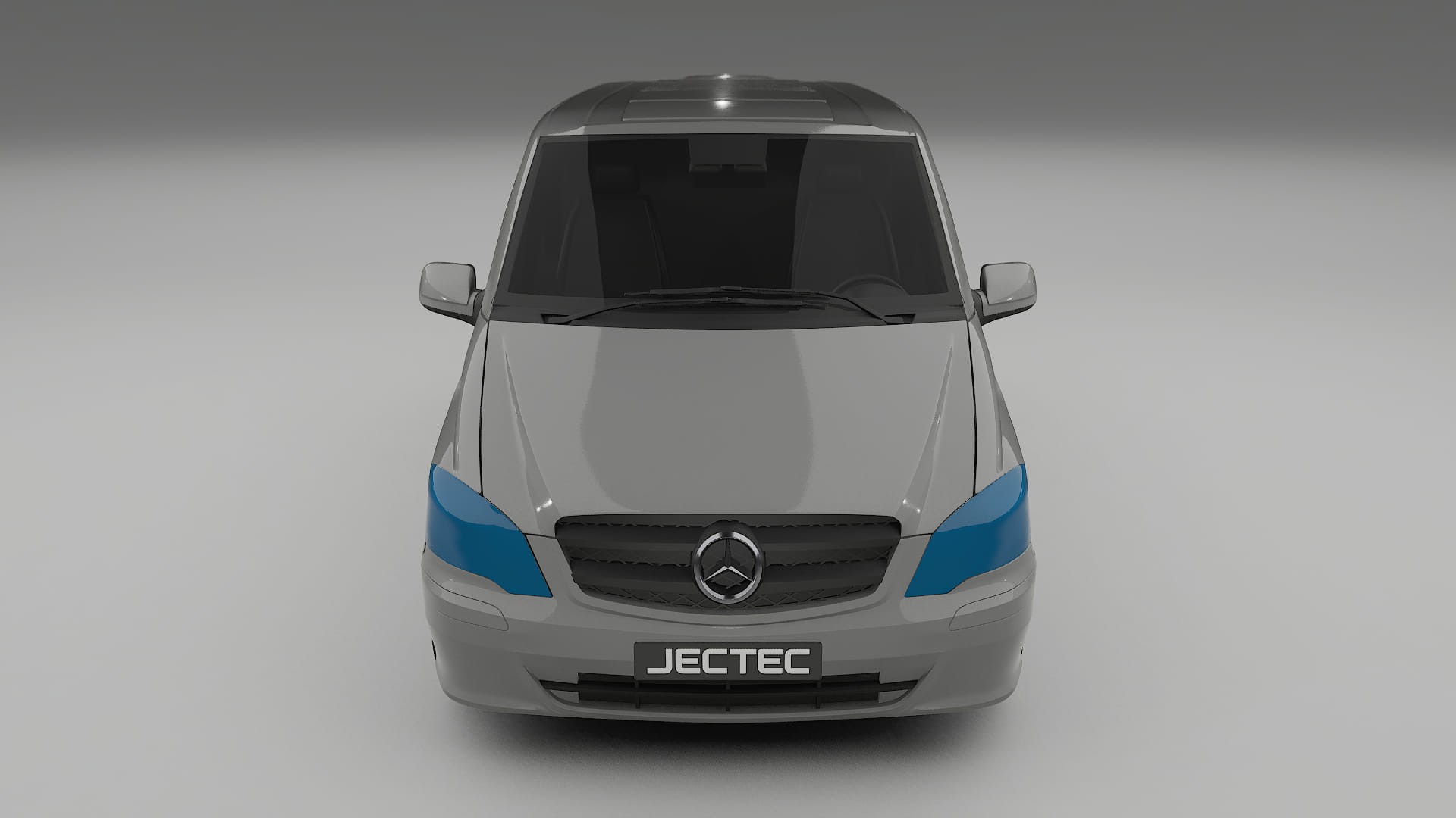 Pellicola Protettiva per Vernice Mercedes Vito Corto W639 facelift | Kit Anteriore CrystalGuard con Cofano Carbon Look