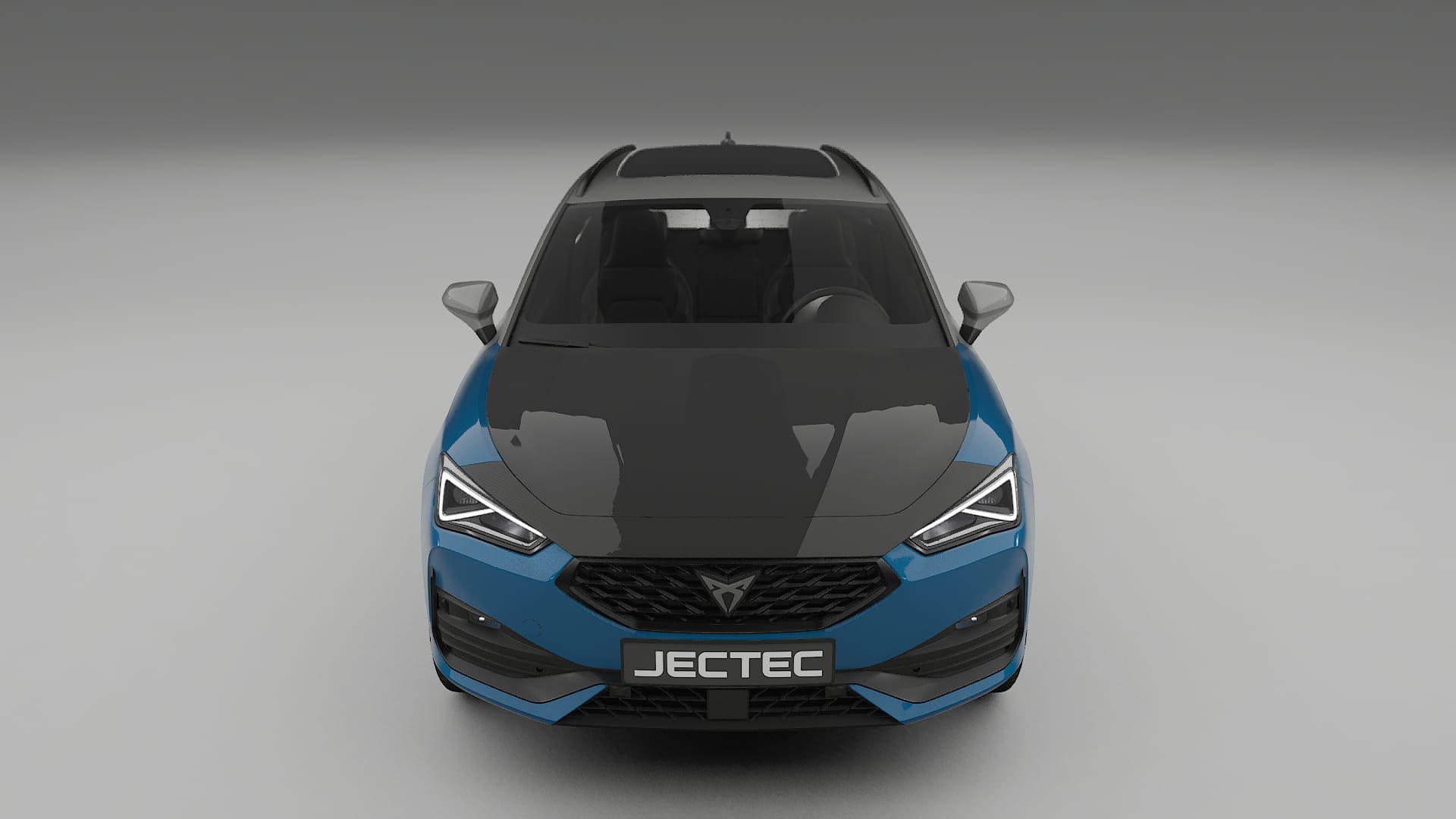 Pellicola Protettiva per Vernice Seat Leon Cupra KL | Kit Anteriore CrystalGuard con Cofano Carbon Look