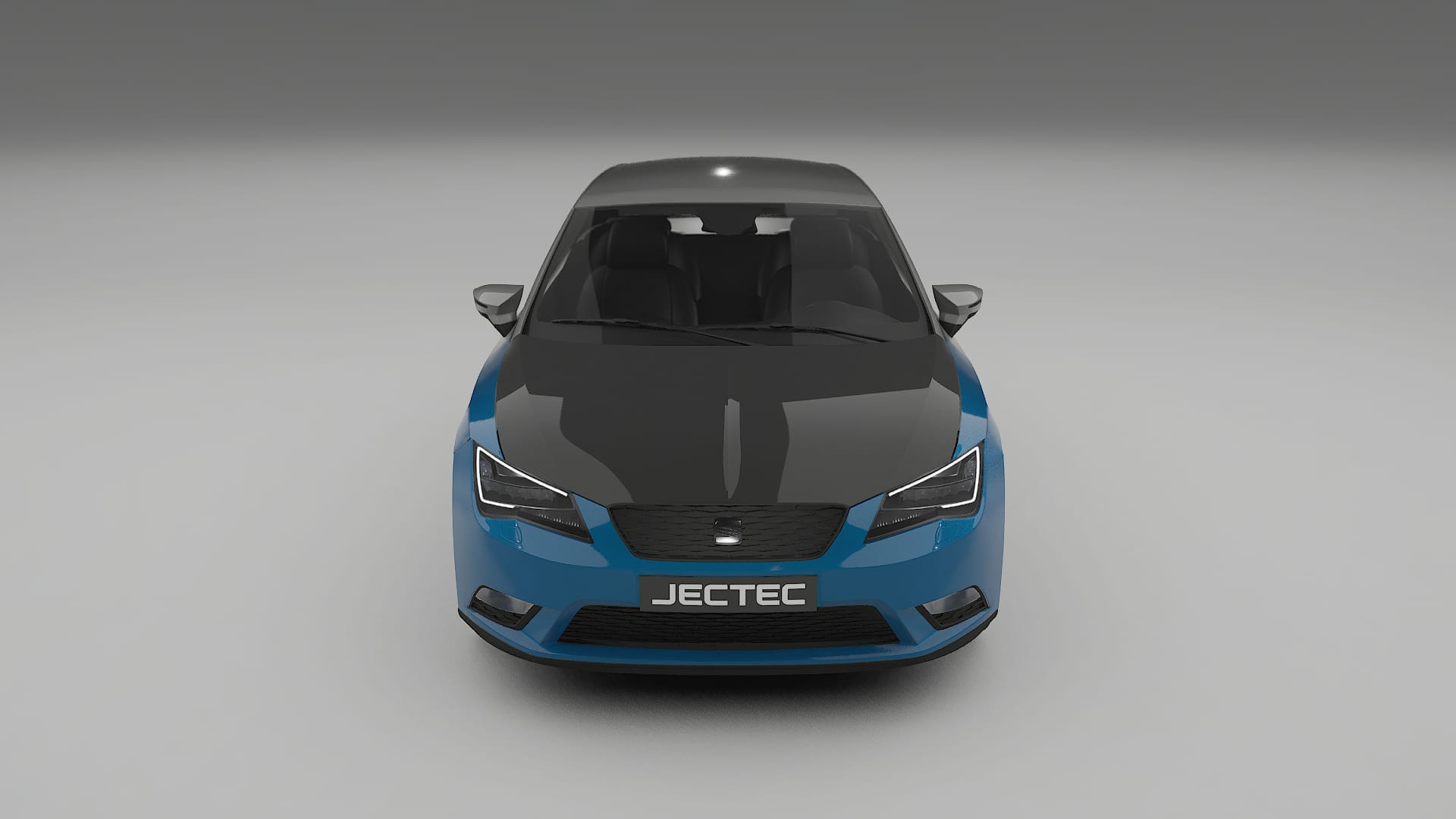 Pellicola Protettiva per Vernice Seat Leon FR 5F | Kit Anteriore CrystalGuard con Cofano Carbon Look