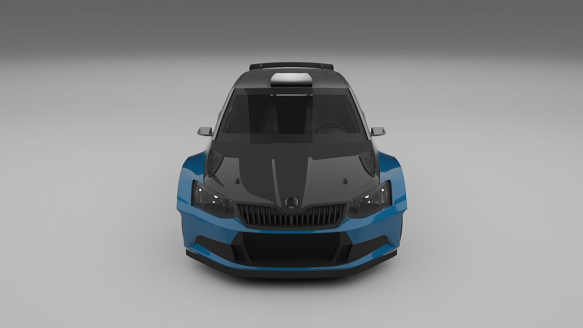 Pellicola Protettiva per Vernice Škoda Fabia R5 6V | Kit Anteriore CrystalGuard con Cofano Carbon Look
