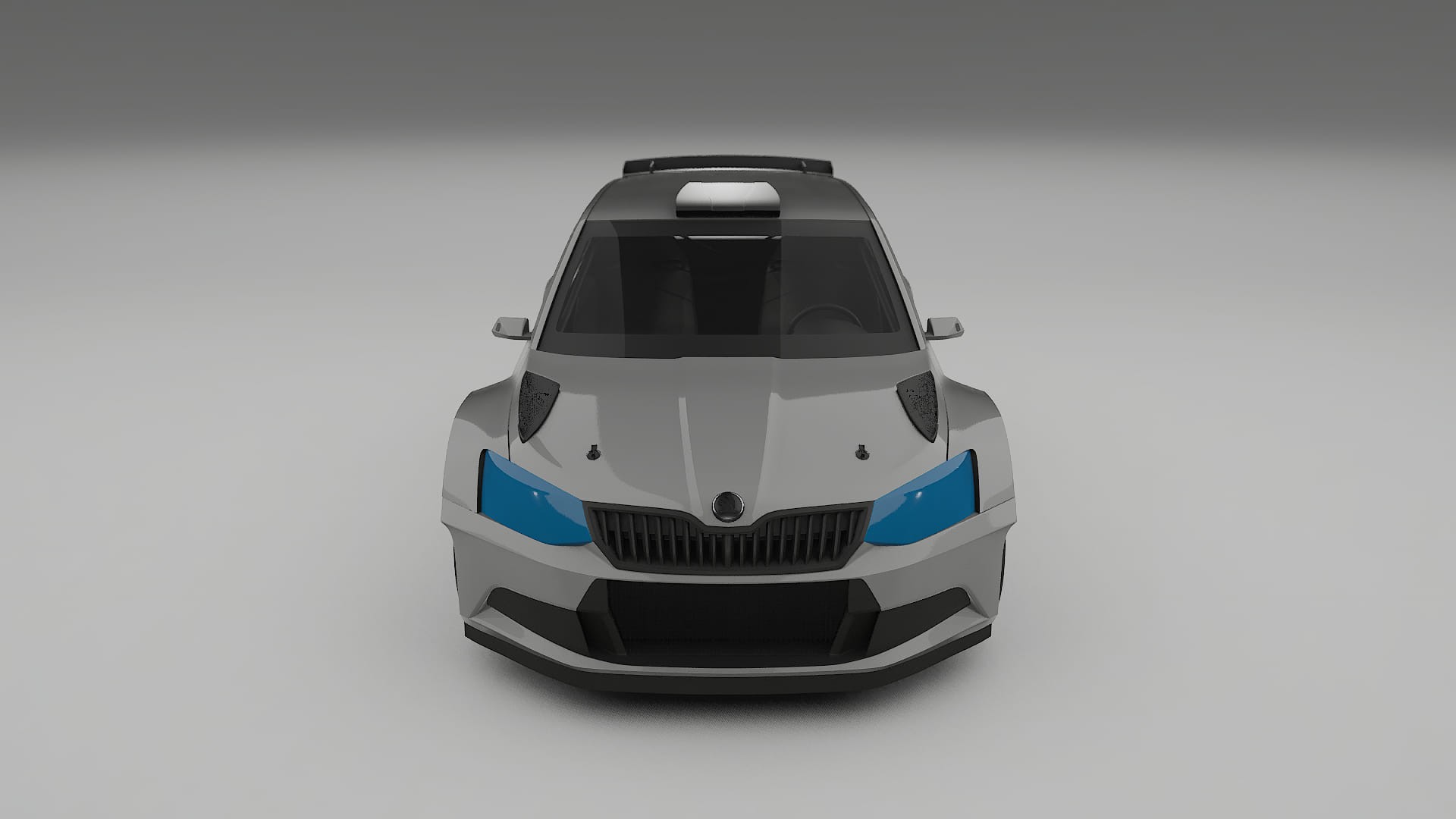 Pellicola Protettiva per Vernice Škoda Fabia R5 6V | Kit Anteriore CrystalGuard con Cofano Carbon Look