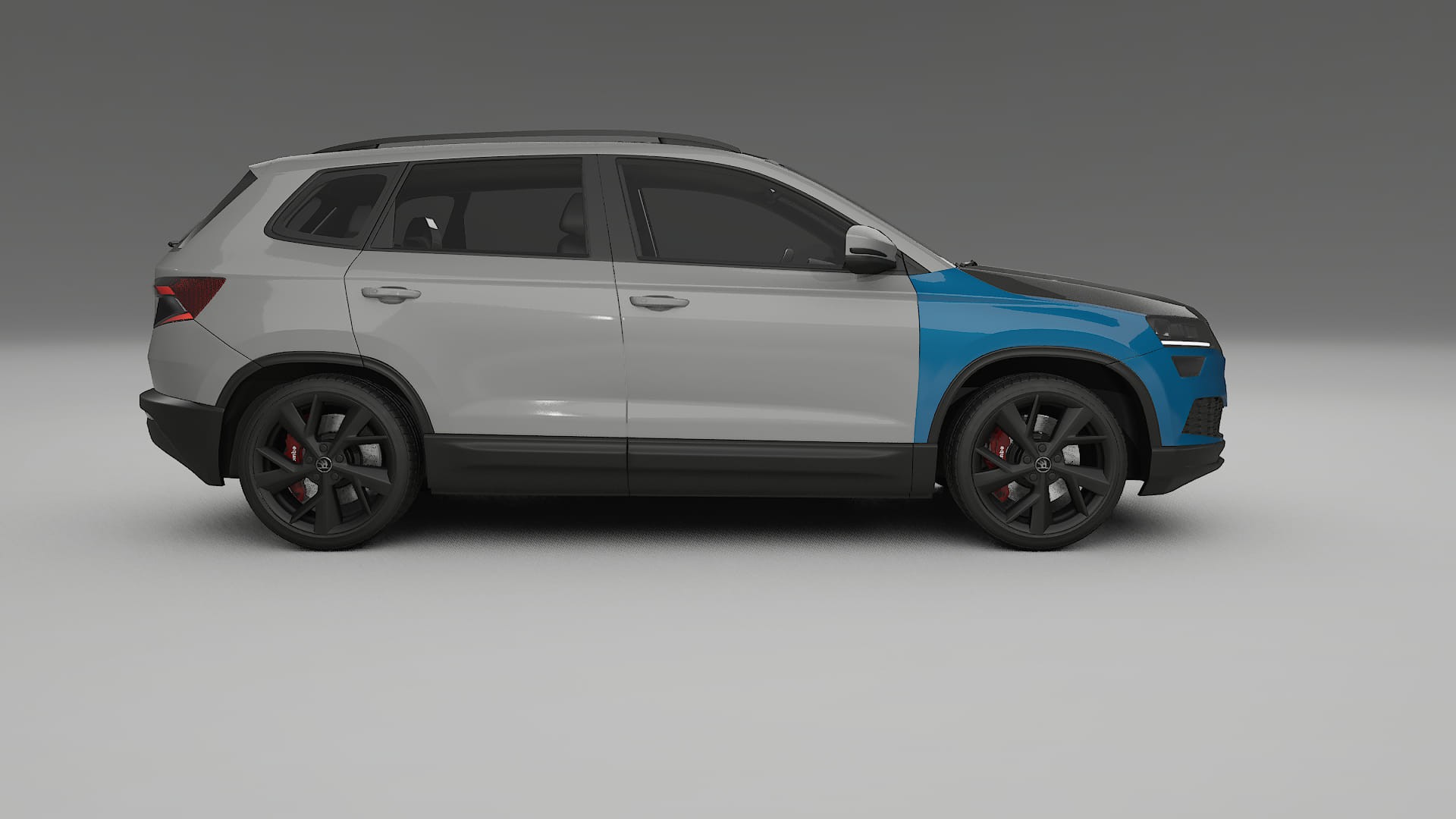 Pellicola Protettiva per Vernice Škoda Karoq NU7 | Kit Anteriore CrystalGuard con Cofano Carbon Look