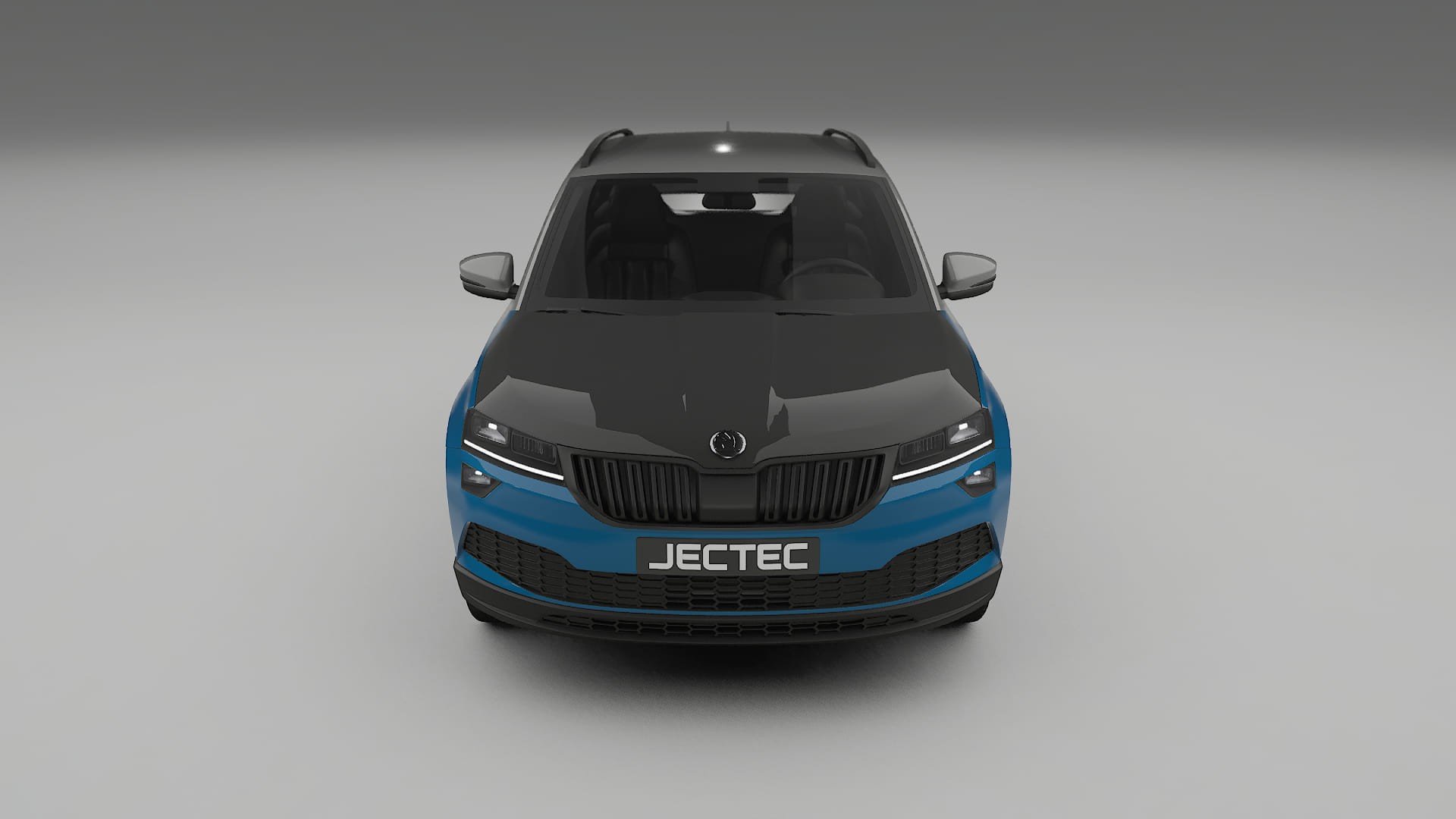 Pellicola Protettiva per Vernice Škoda Karoq NU7 | Kit Anteriore CrystalGuard con Cofano Carbon Look