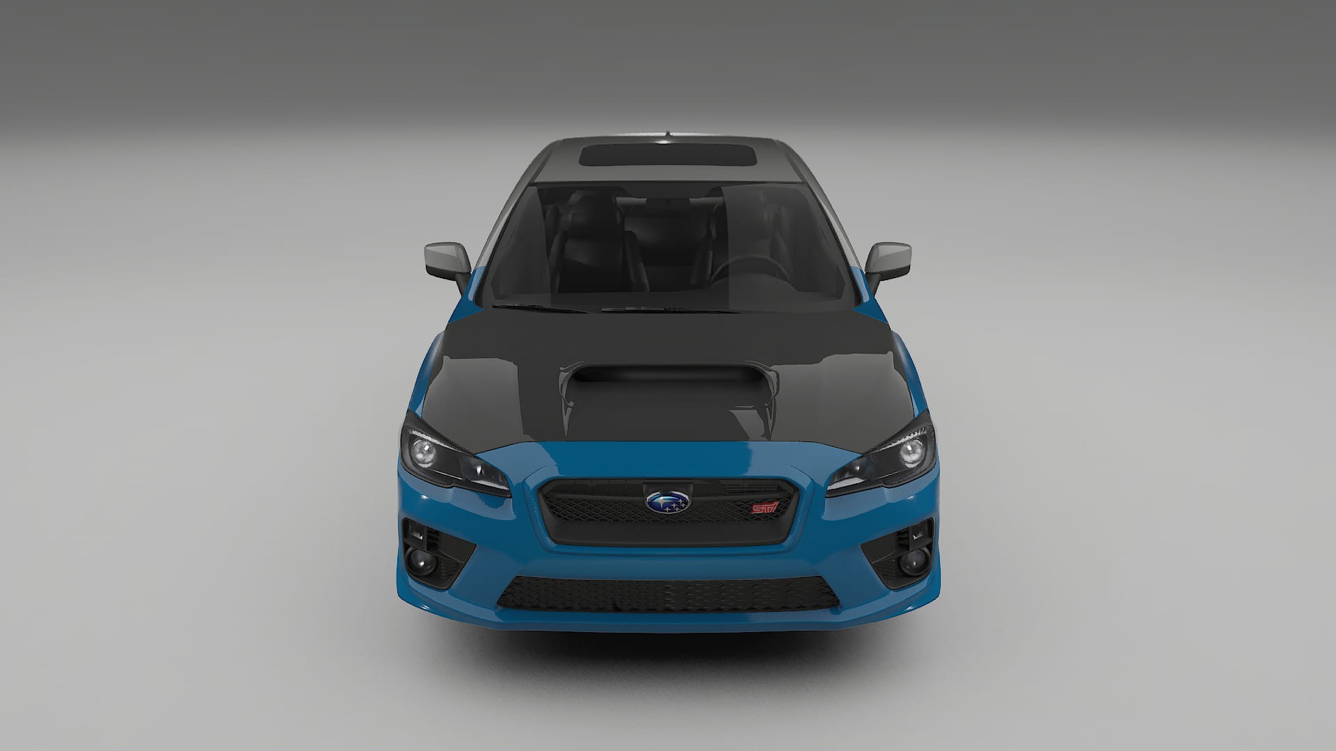 Pellicola Protettiva per Vernice Subaru Impreza WRX Sti VA prefacelift | Kit Anteriore CrystalGuard con Cofano Carbon Look