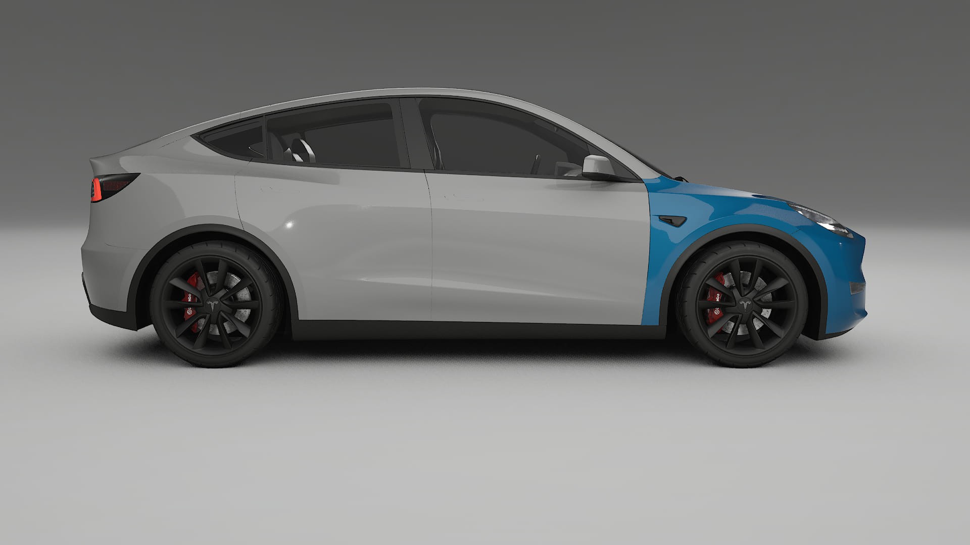 Pellicola Protettiva per Vernice Tesla Model Y | Kit Anteriore CrystalGuard con Cofano Carbon Look