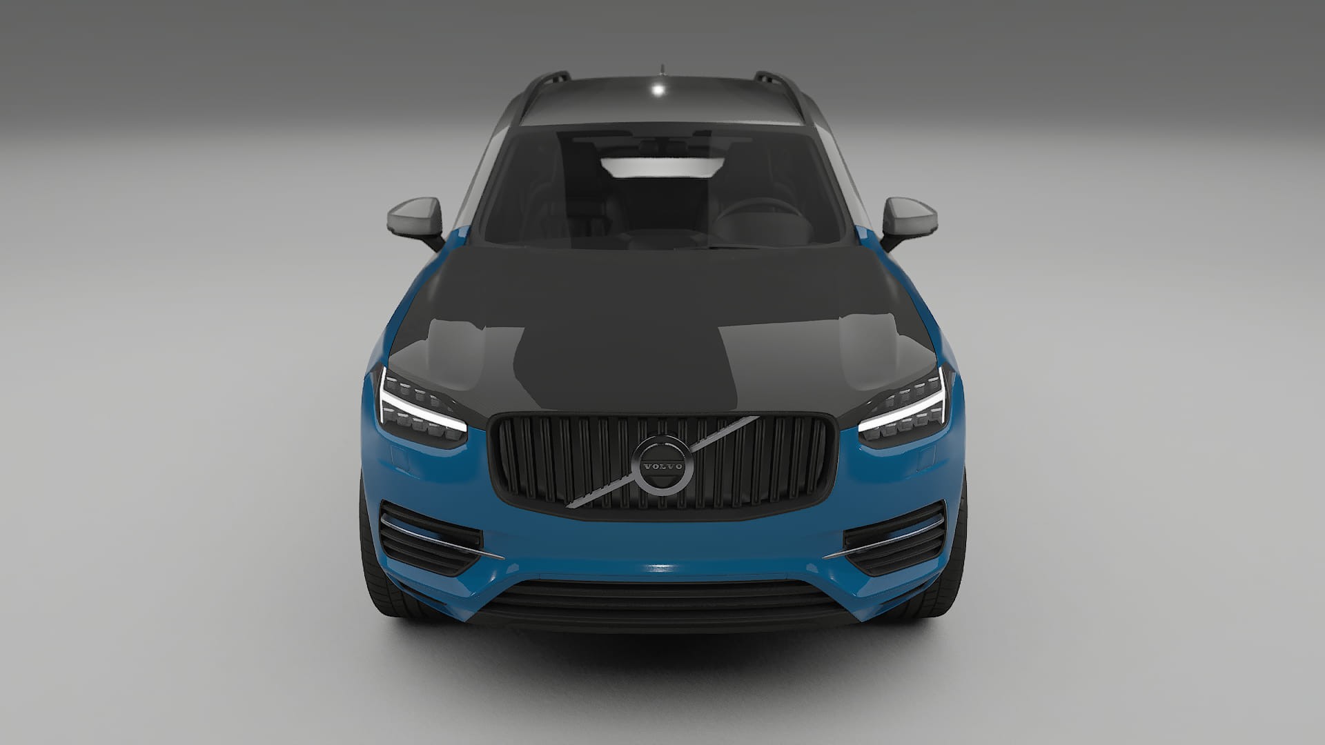 Pellicola Protettiva per Vernice Volvo XC90 SPA | Kit Anteriore CrystalGuard con Cofano Carbon Look