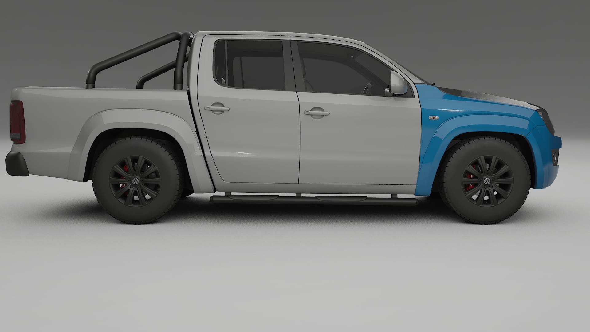 Pellicola Protettiva per Vernice VW Amarok 2H | Kit Anteriore CrystalGuard con Cofano Carbon Look