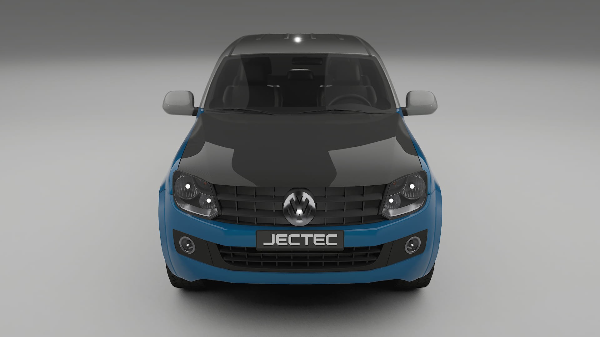 Pellicola Protettiva per Vernice VW Amarok 2H | Kit Anteriore CrystalGuard con Cofano Carbon Look