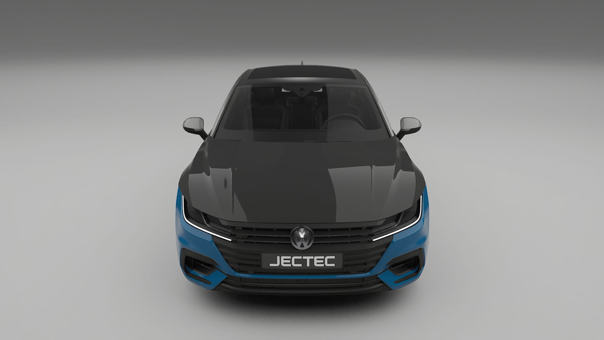 Pellicola Protettiva per Vernice VW Arteon R 3H prefacelift | Kit Anteriore CrystalGuard con Cofano Carbon Look