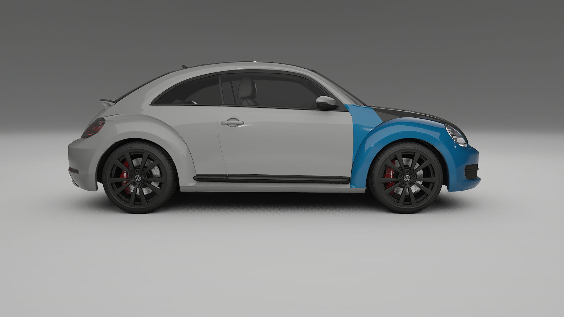Pellicola Protettiva per Vernice VW Beetle A5 prefacelift | Kit Anteriore CrystalGuard con Cofano Carbon Look