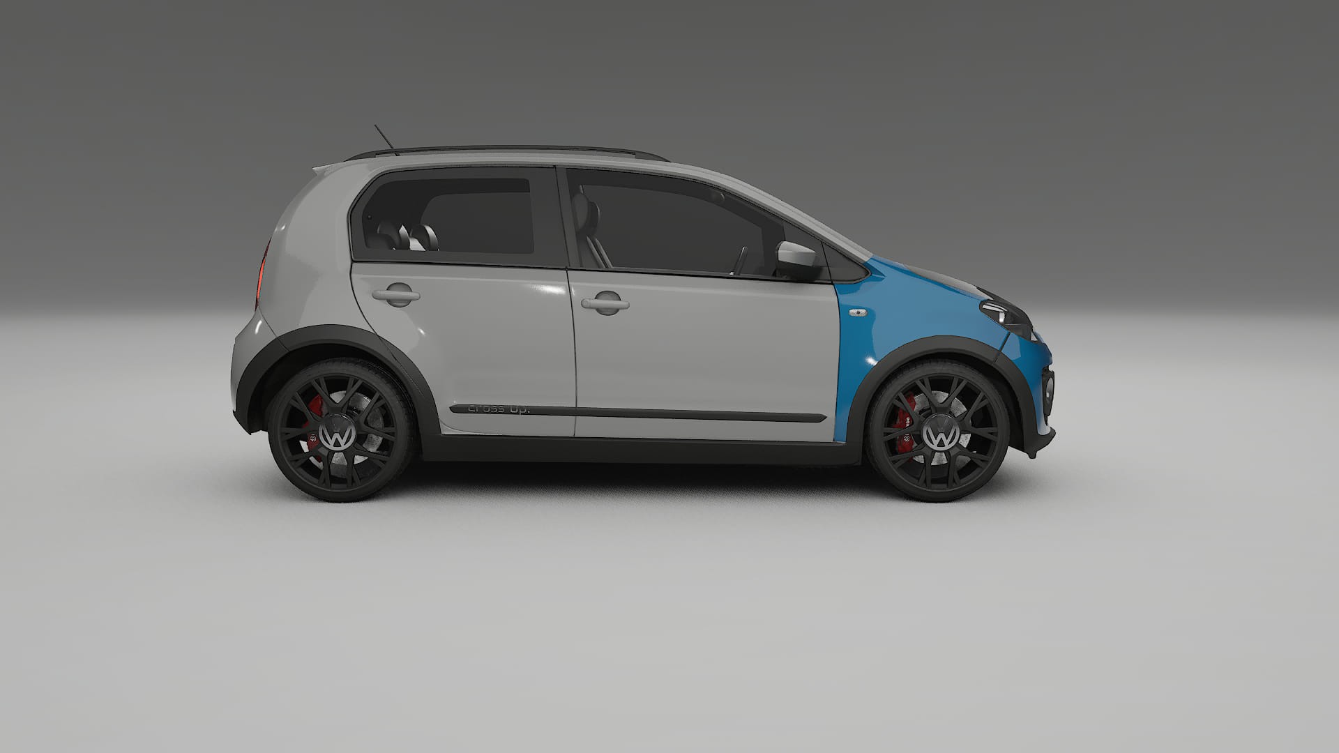 Pellicola Protettiva per Vernice VW Cross Up | Kit Anteriore CrystalGuard con Cofano Carbon Look