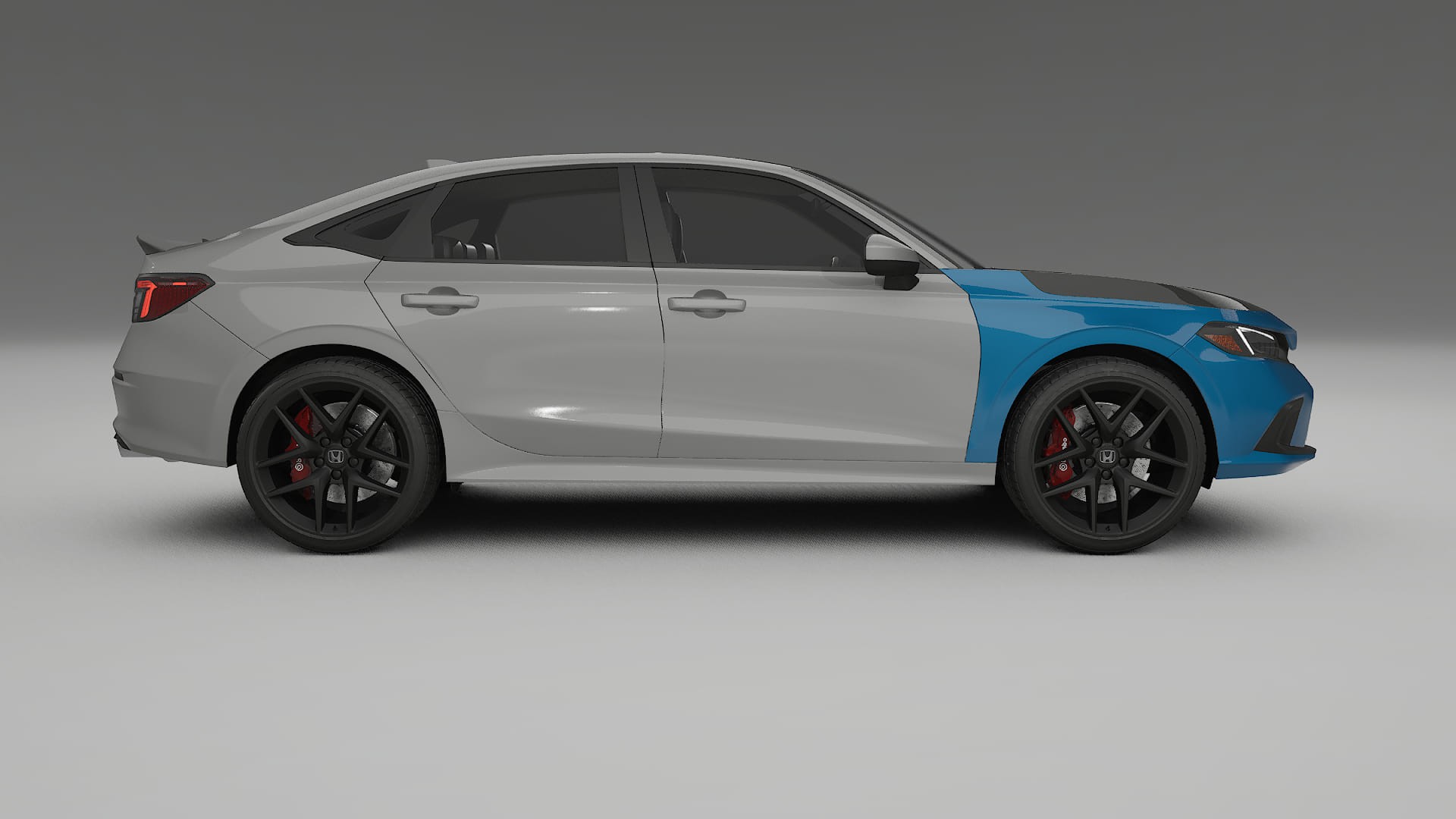 Pellicola Protettiva per Vernice Honda Civic Si | Kit Anteriore CrystalGuard con Cofano Carbon Look