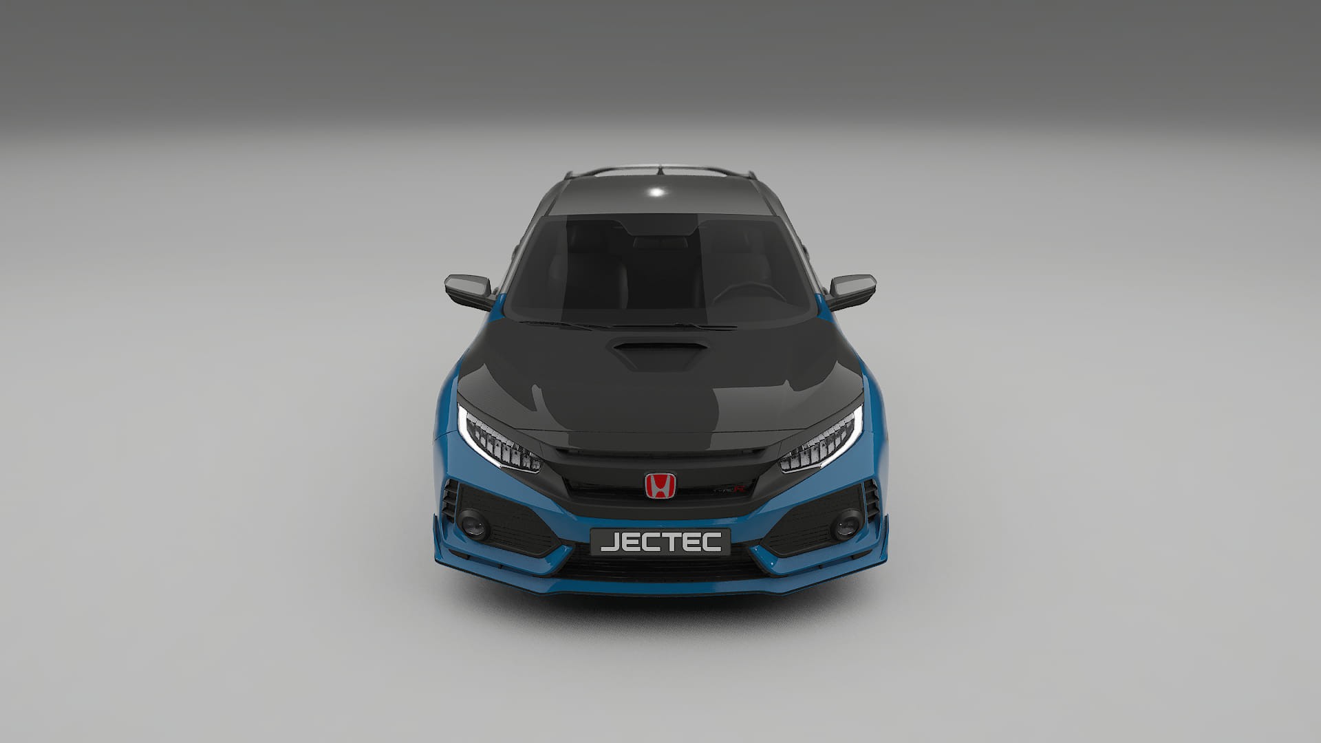 Pellicola Protettiva per Vernice Honda Civic Type-R | Kit Anteriore CrystalGuard con Cofano Carbon Look