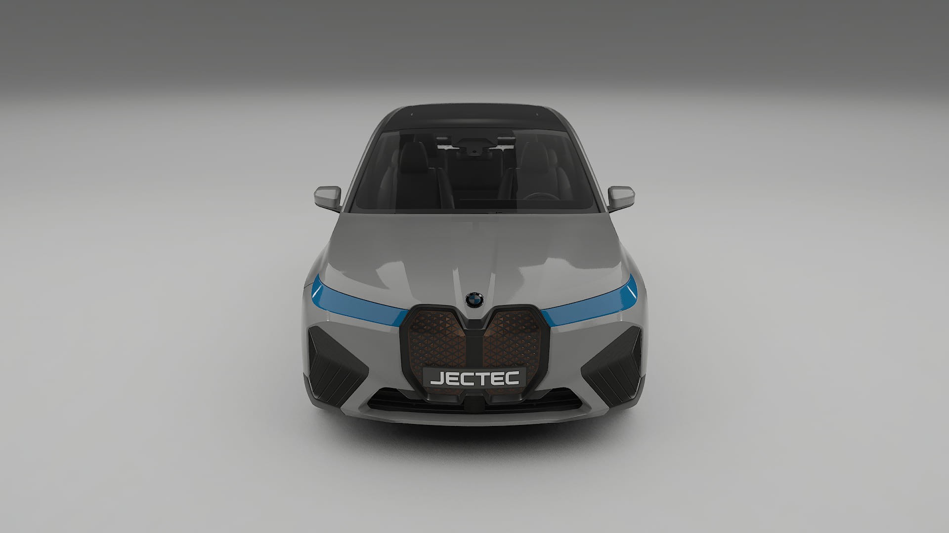 Pellicola Protettiva per Vernice BMW iX M60 | CrystalGuard TPU Trasparente PPF Kit di Protezione Frontale