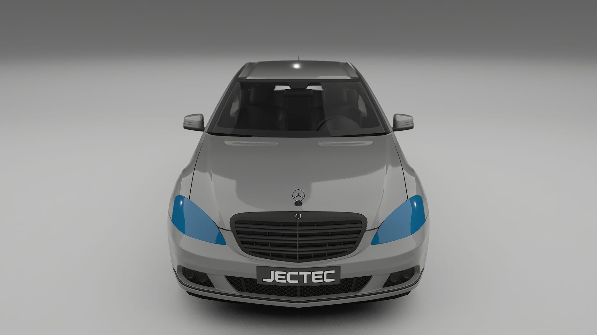 Pellicola Protettiva per Vernice Mercedes S-class W221 facelift LCI | CrystalGuard TPU Trasparente PPF Kit di Protezione Frontal