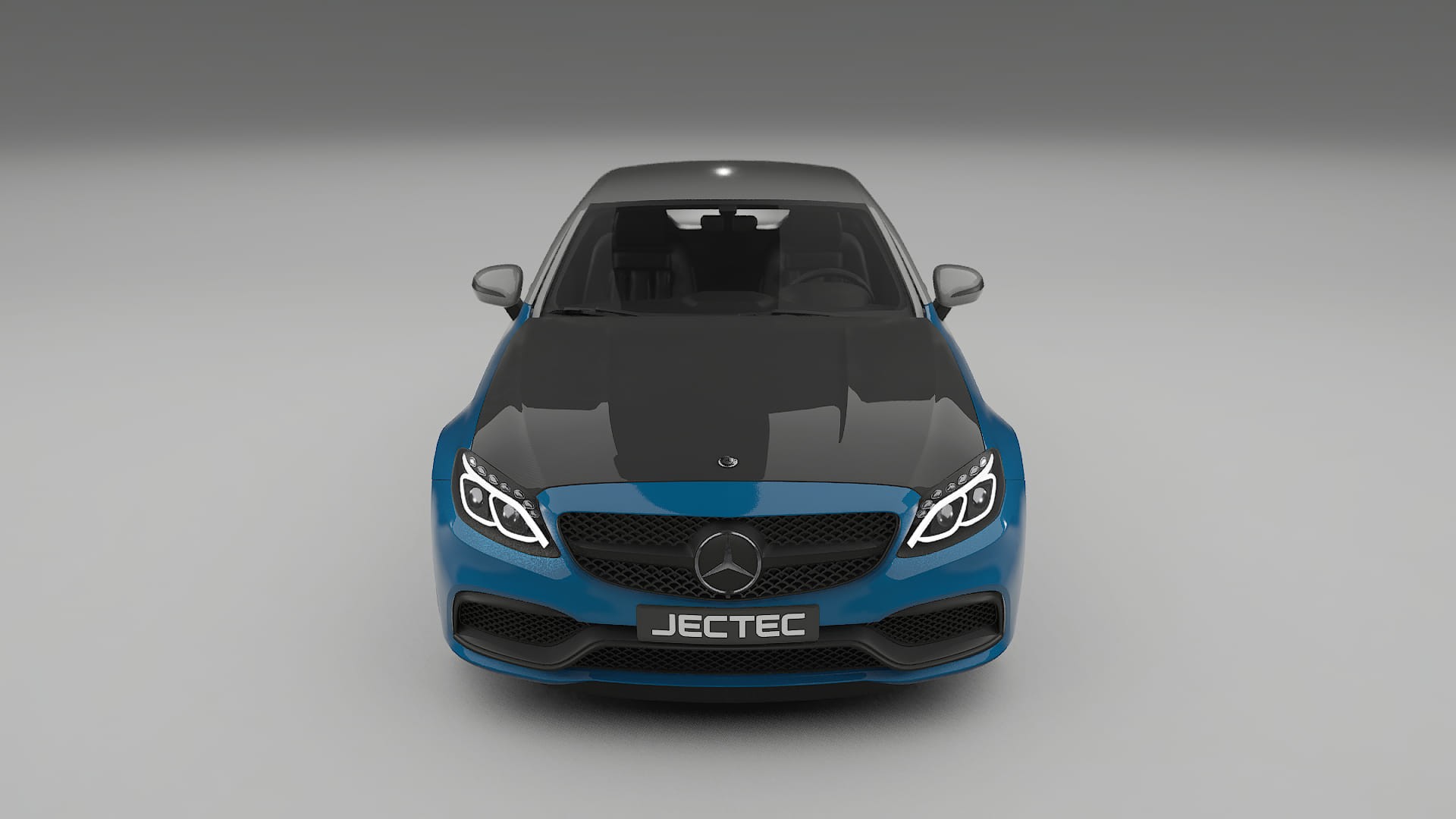 Pellicola Protettiva per Vernice Mercedes C63 AMG W205 coupe | Kit Anteriore CrystalGuard con Cofano Carbon Look