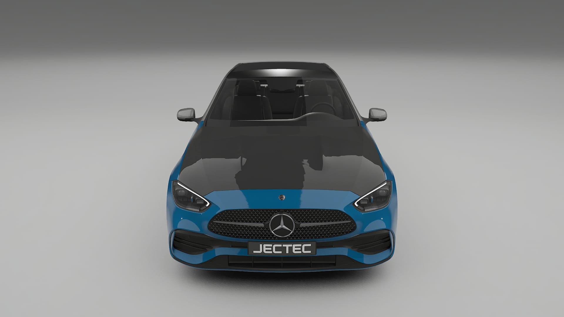 Pellicola Protettiva per Vernice Mercedes C-class W206 | Kit Anteriore CrystalGuard con Cofano Carbon Look