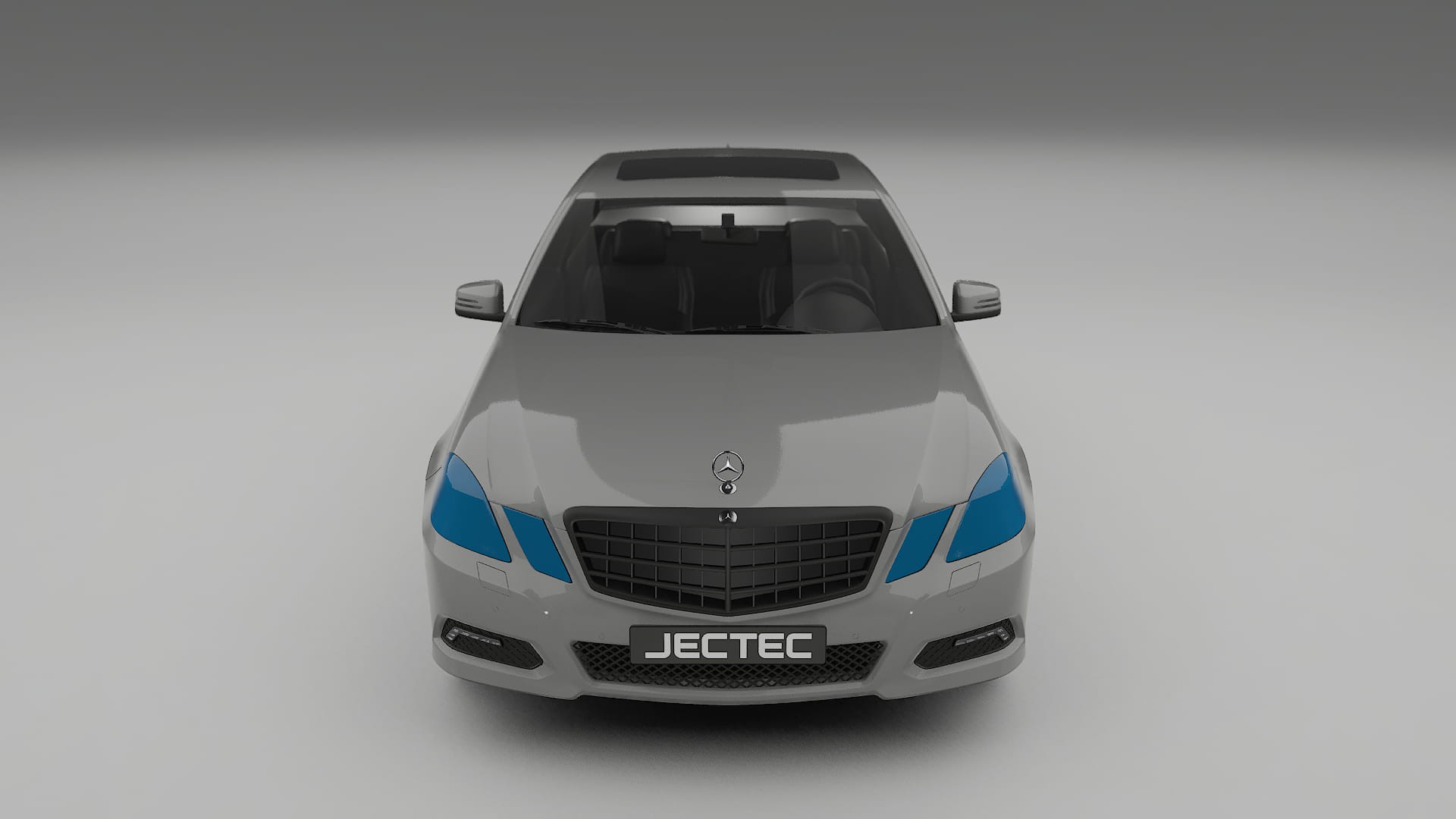 Pellicola Protettiva per Vernice Mercedes E-class berlina W212 Prefacelift | Kit Anteriore CrystalGuard con Cofano Carbon Look