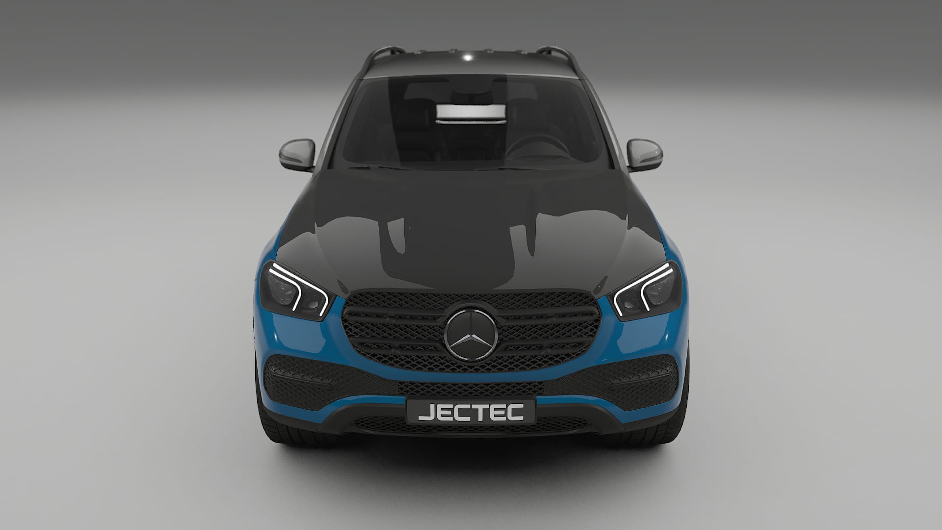 Pellicola Protettiva per Vernice Mercedes GLE W167 | Kit Anteriore CrystalGuard con Cofano Carbon Look