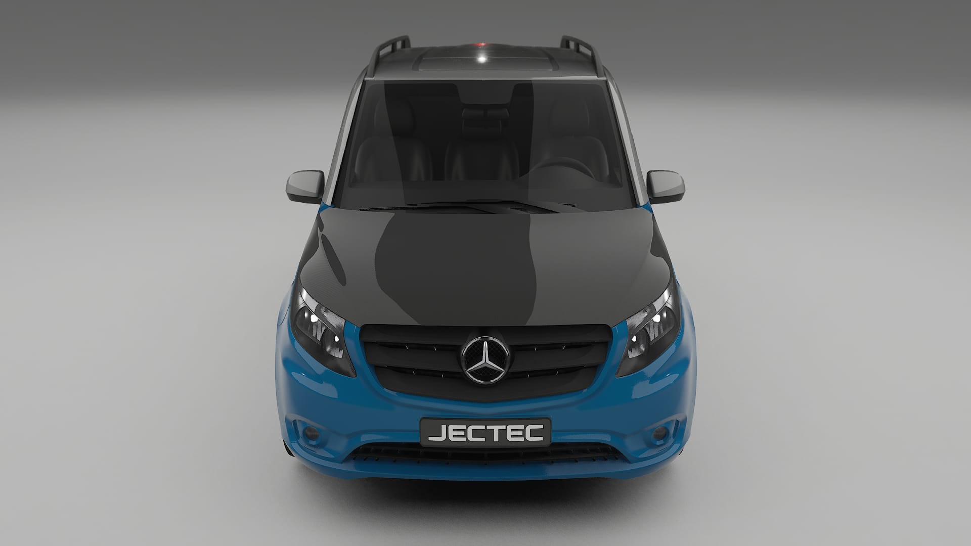 Pellicola Protettiva per Vernice Mercedes Vito Corto W447 prefacelift | Kit Anteriore CrystalGuard con Cofano Carbon Look