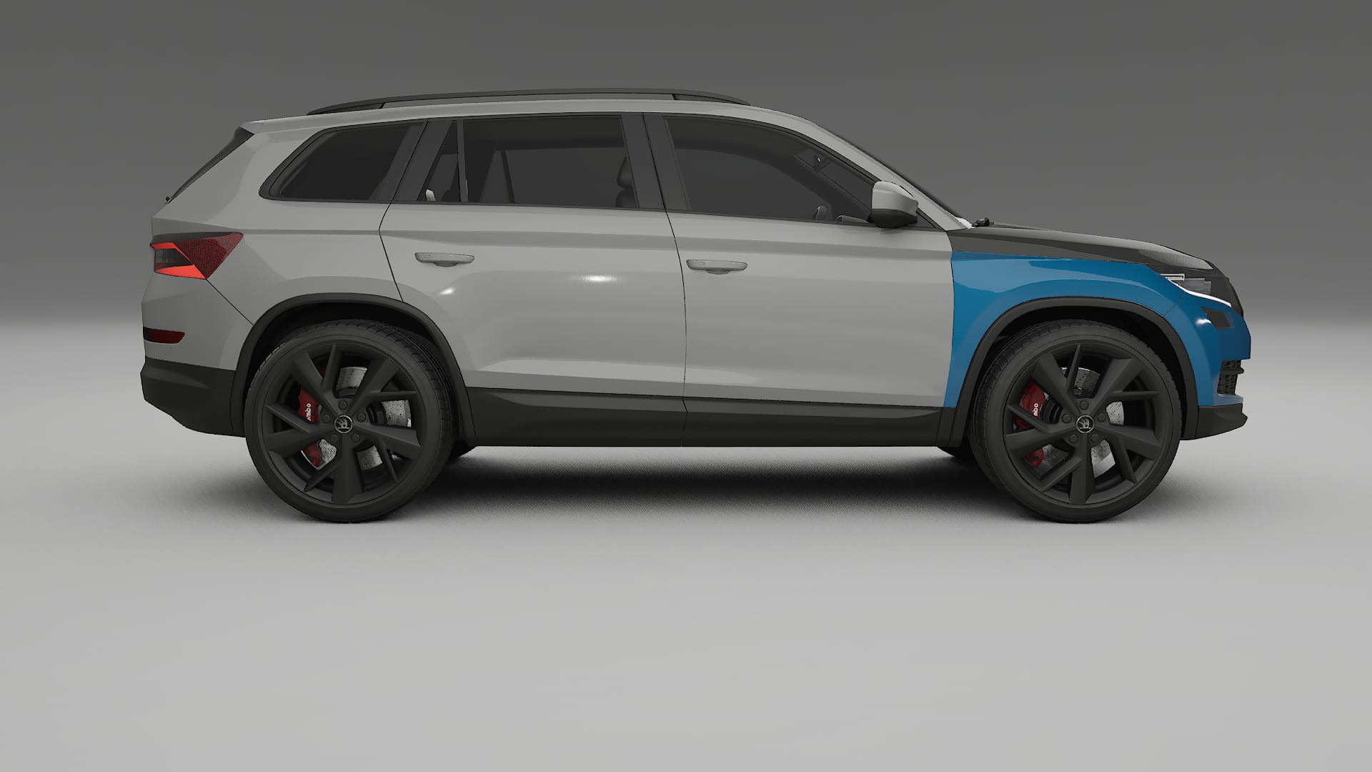 Pellicola Protettiva per Vernice Škoda Kodiaq NS7 | Kit Anteriore CrystalGuard con Cofano Carbon Look